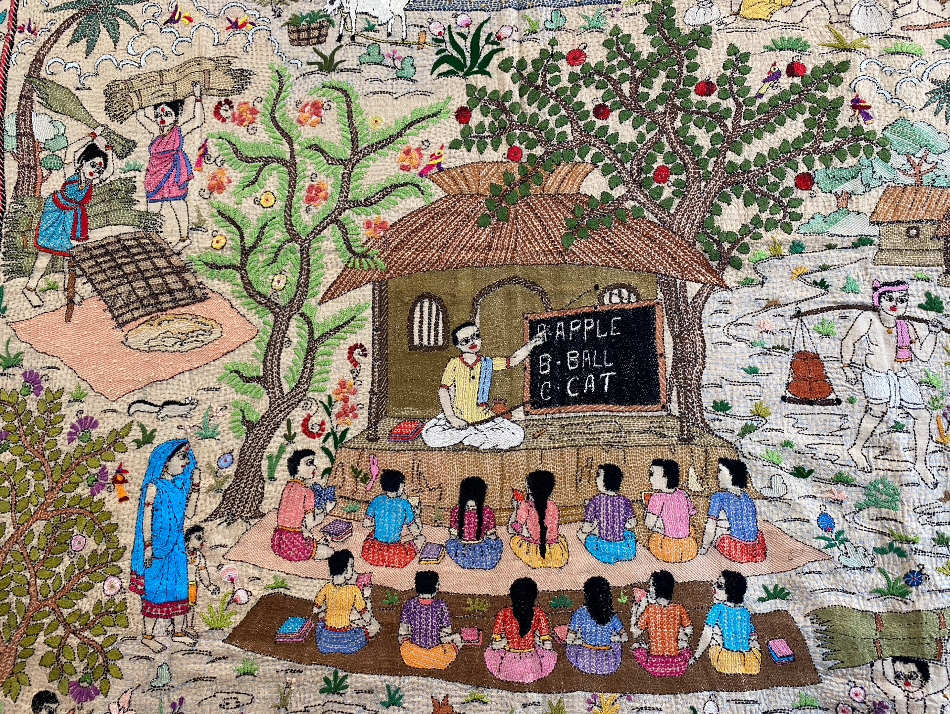 Pathshala, Village School by She Kantha