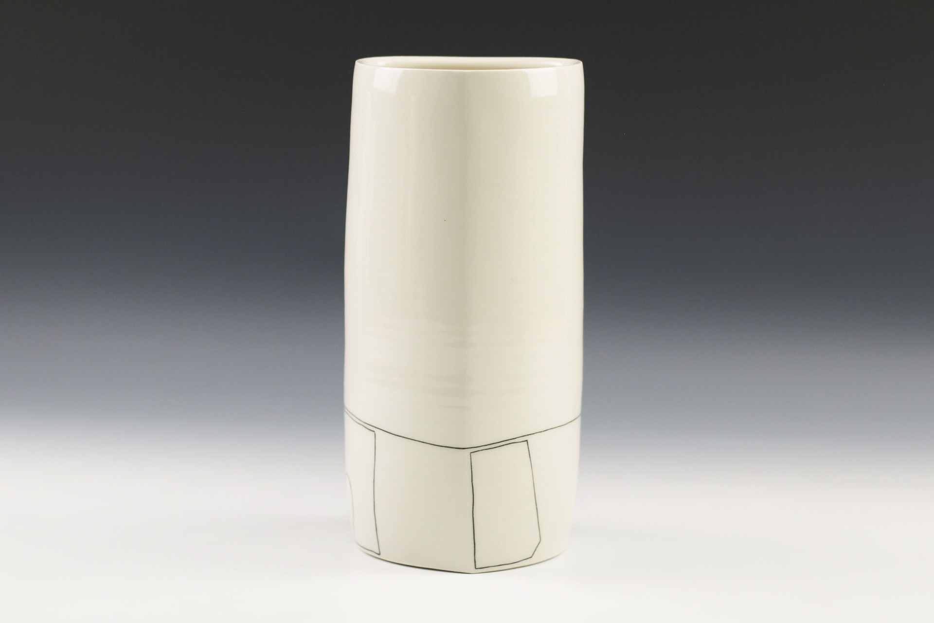 Triangle Vase by Rob Cartelli
