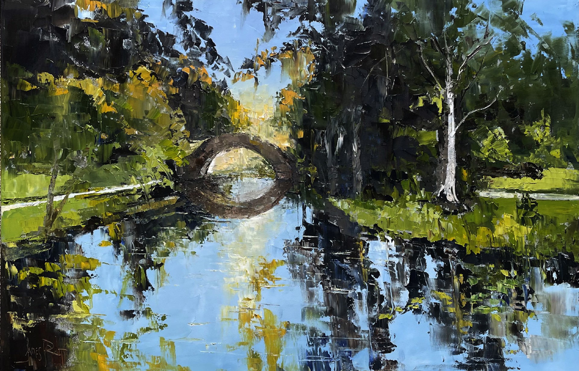 Wendover Bridge Reflections by James Pratt