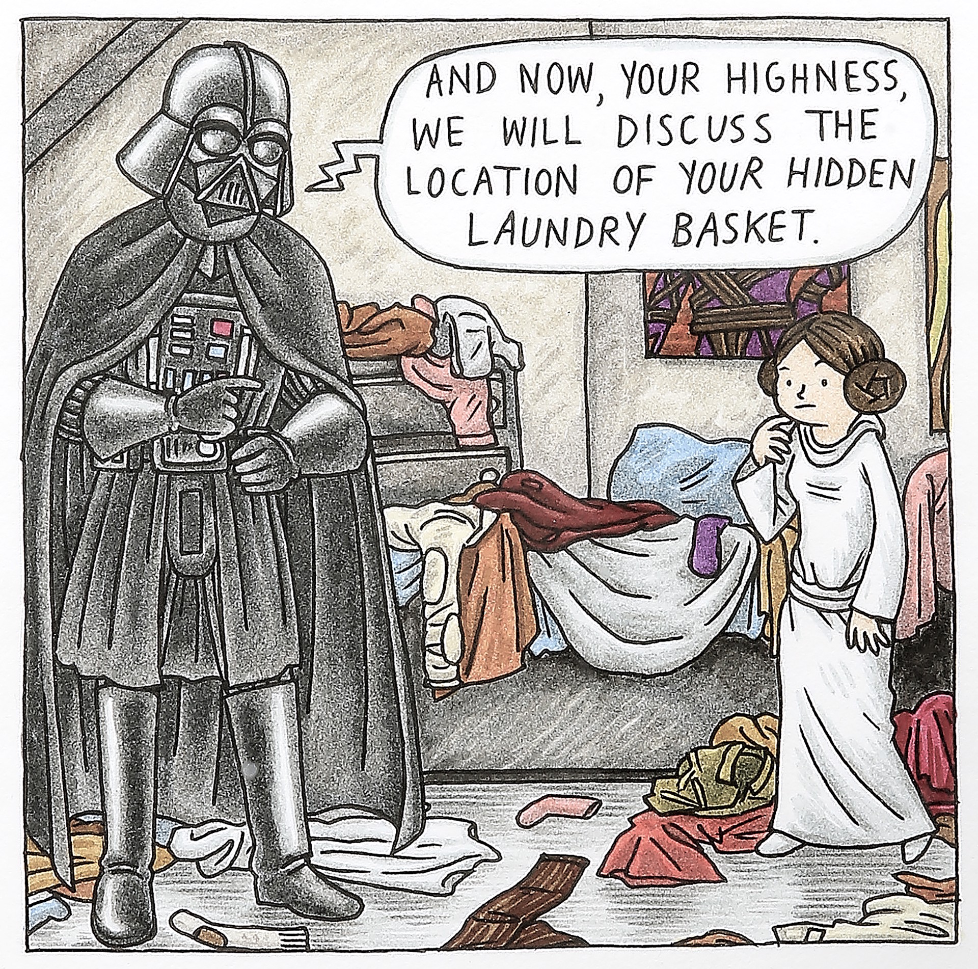 Vader’s Little Princess, Page #35 by Jeffrey Brown
