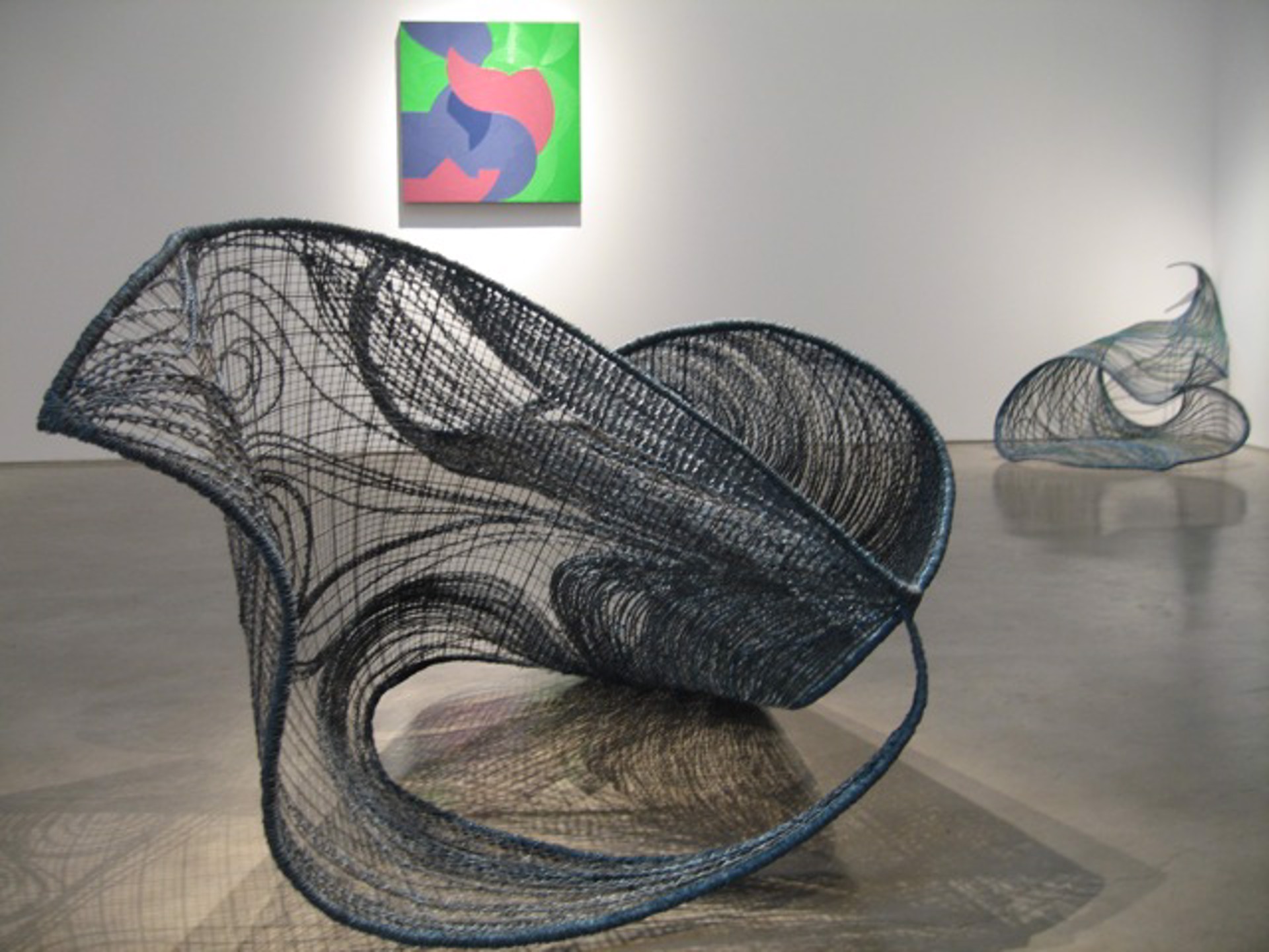 Installation: Paradigms in Paint and Wire by HJ Bott