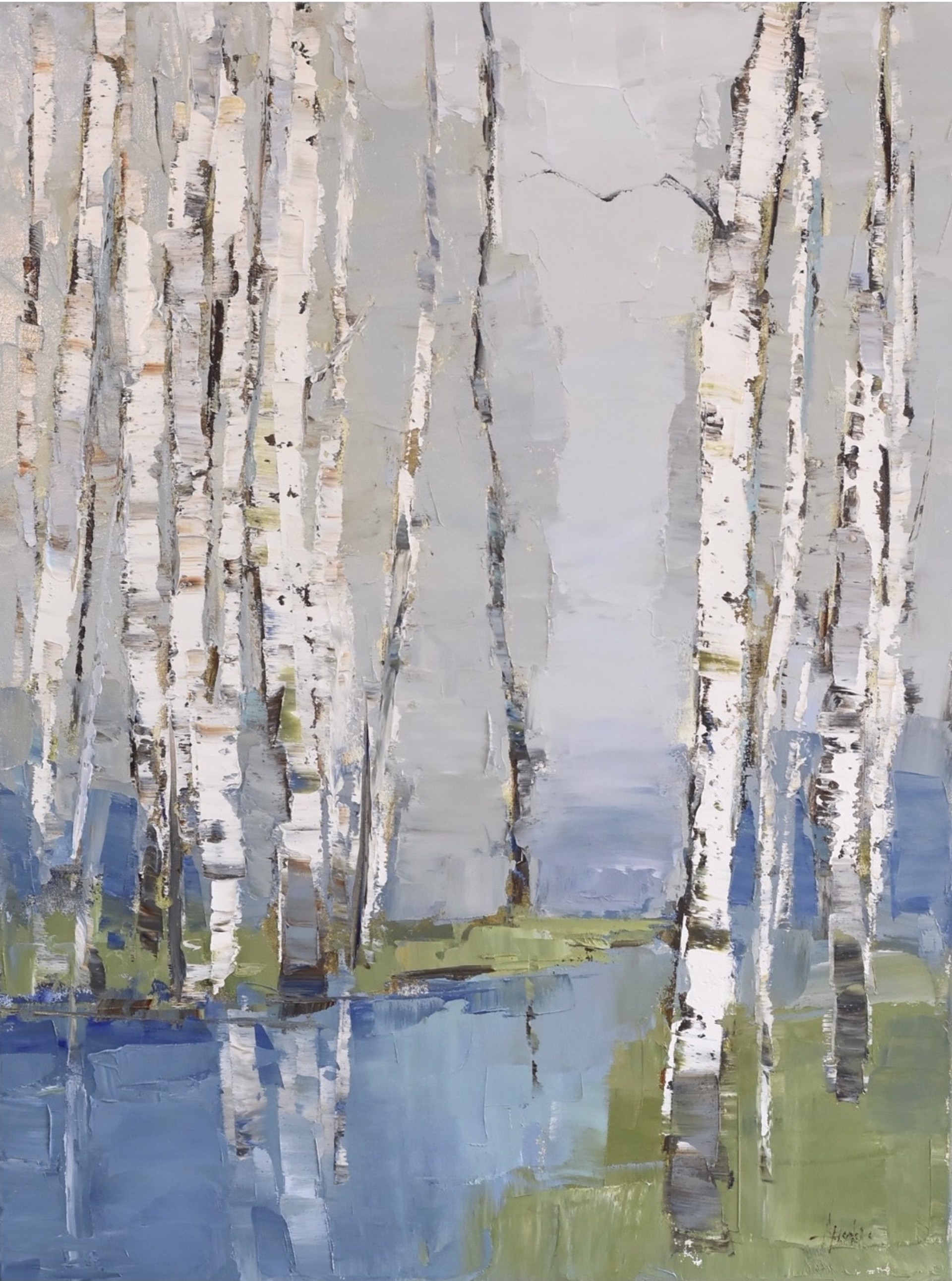 Birch by Barbara Flowers