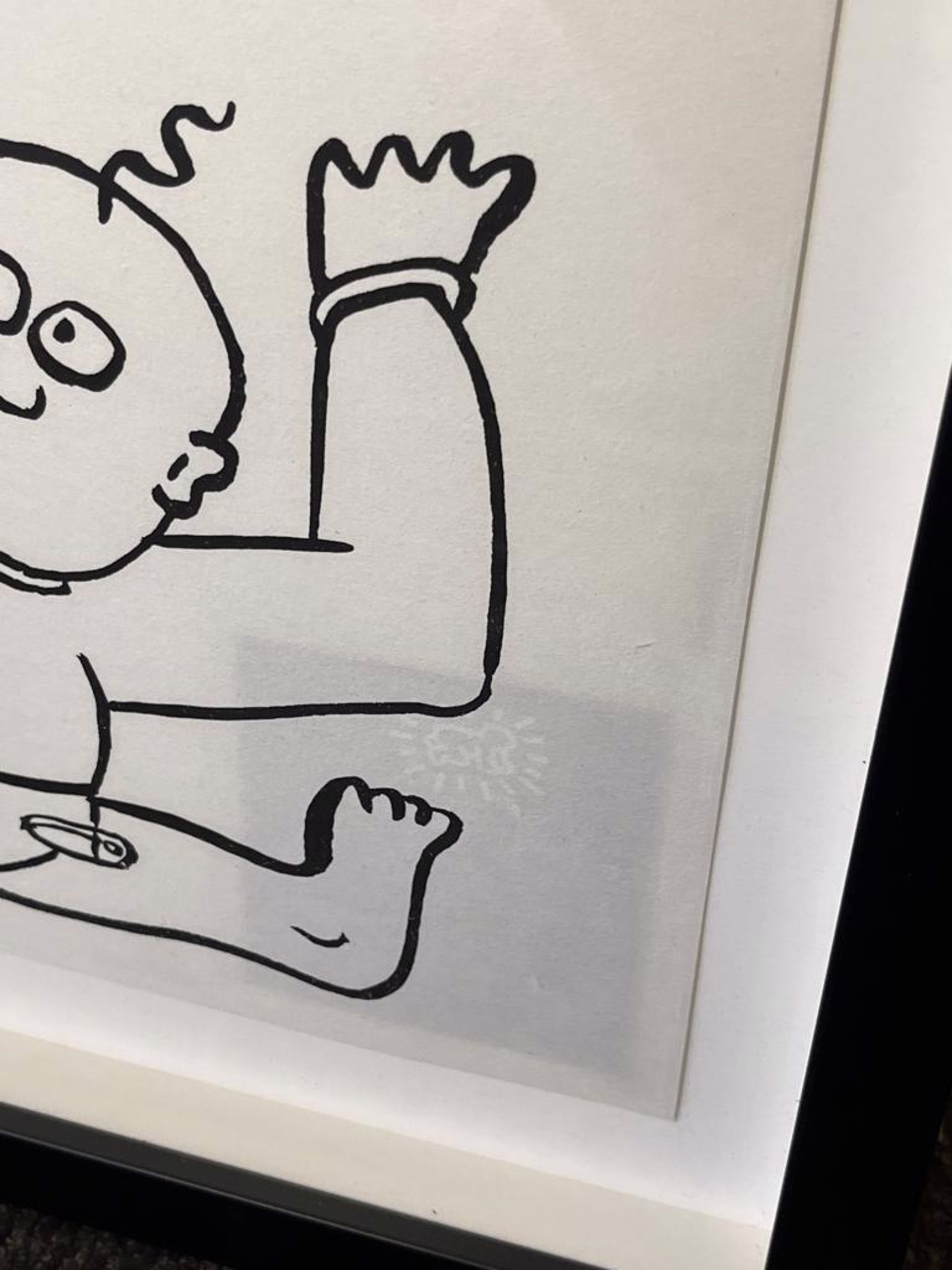 The Story of Red and Blue #2 by Keith Haring