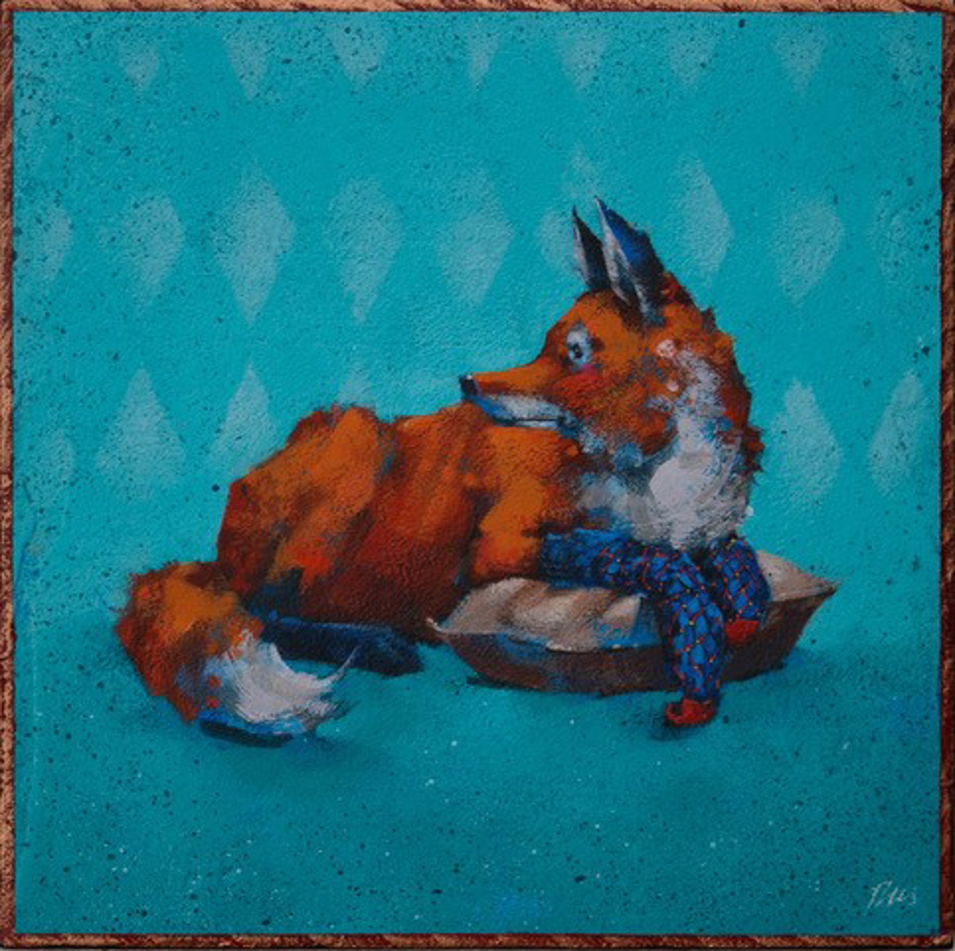 A Special Fox with Special Sox by ANGIE REES