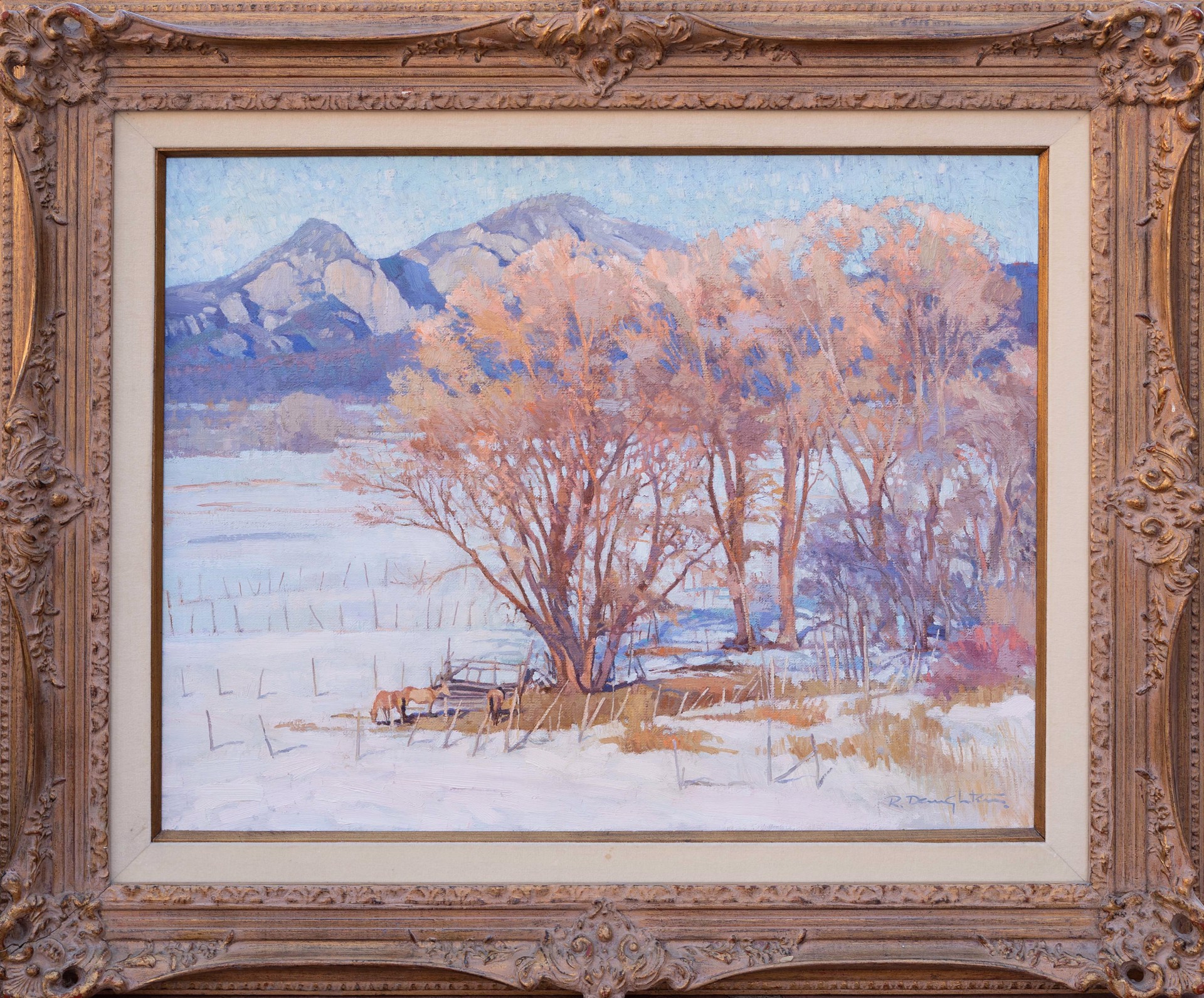 Taos Valley by Robert Daughters (1929-2013)