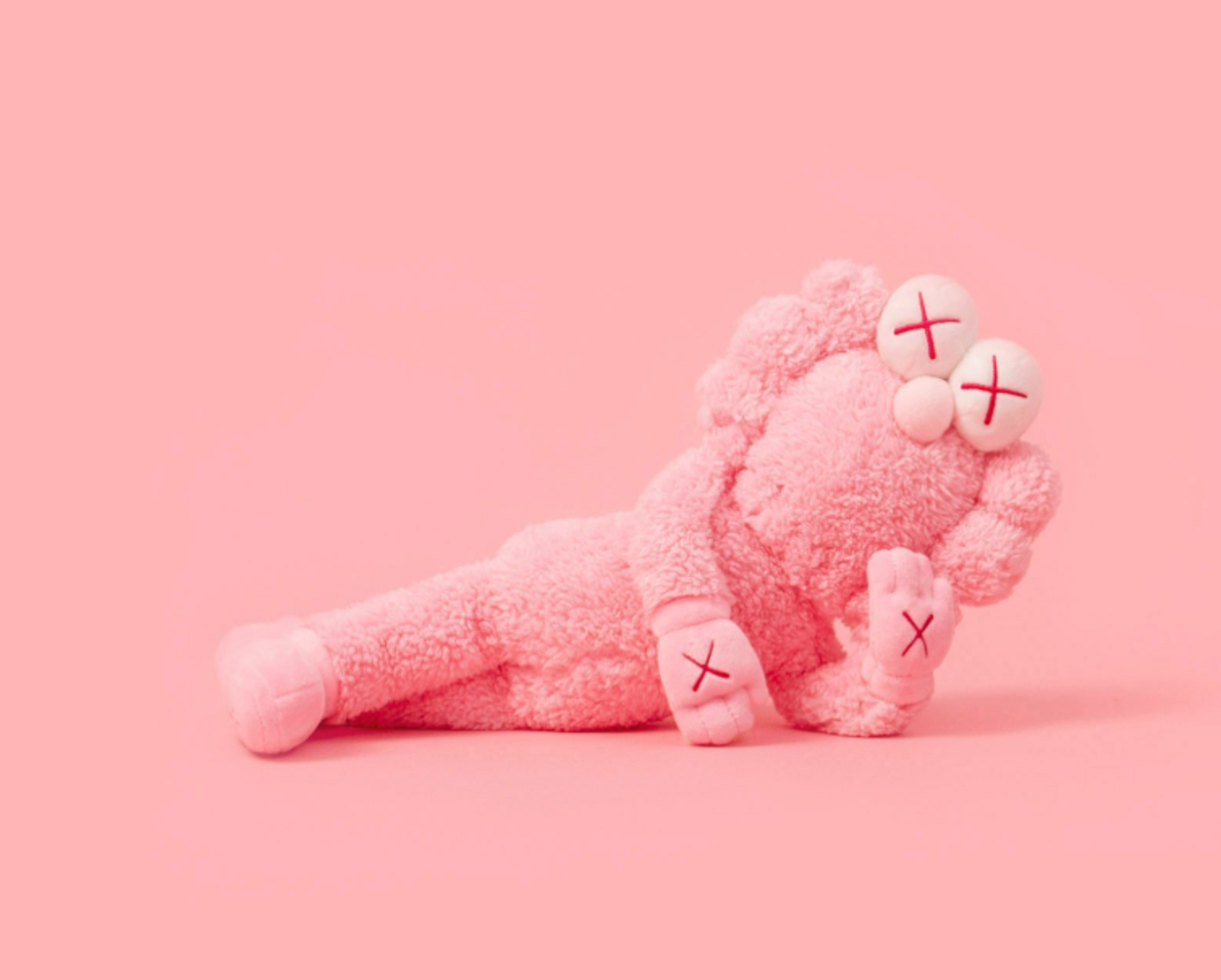 BFF Companion Plush (Pink) by KAWS