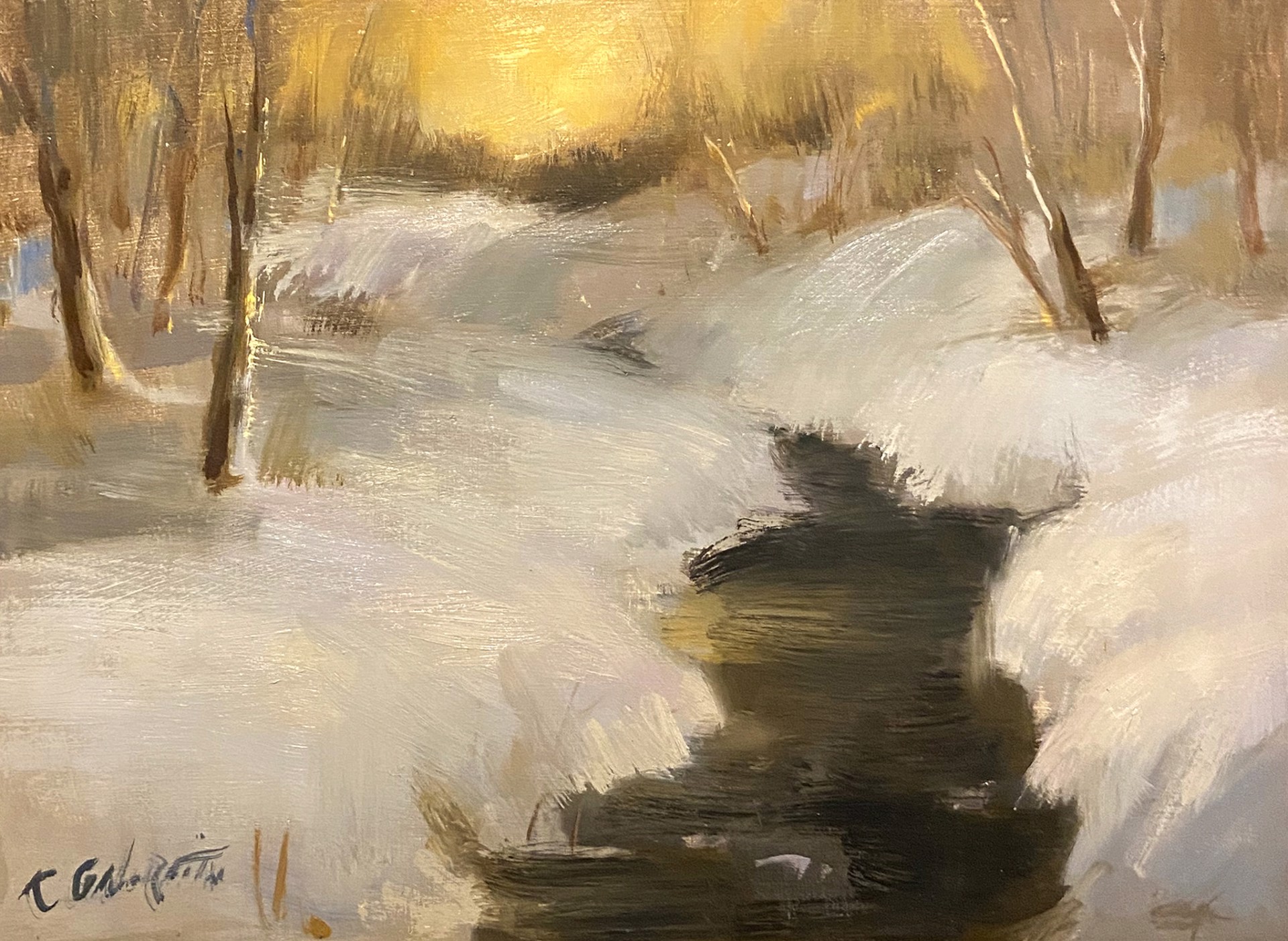 Winter Sunrise by Katherine Galbraith
