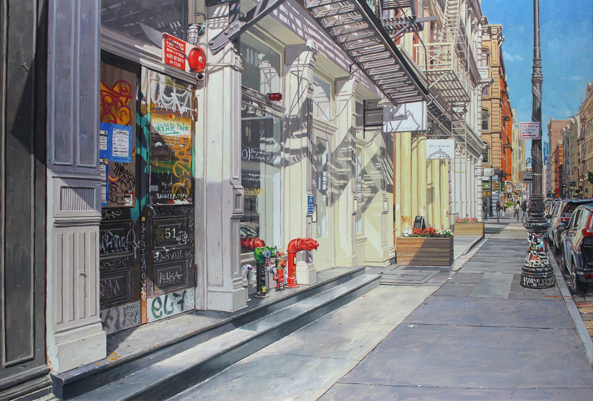 Sunlight on Broome Street by Vincent Giarrano