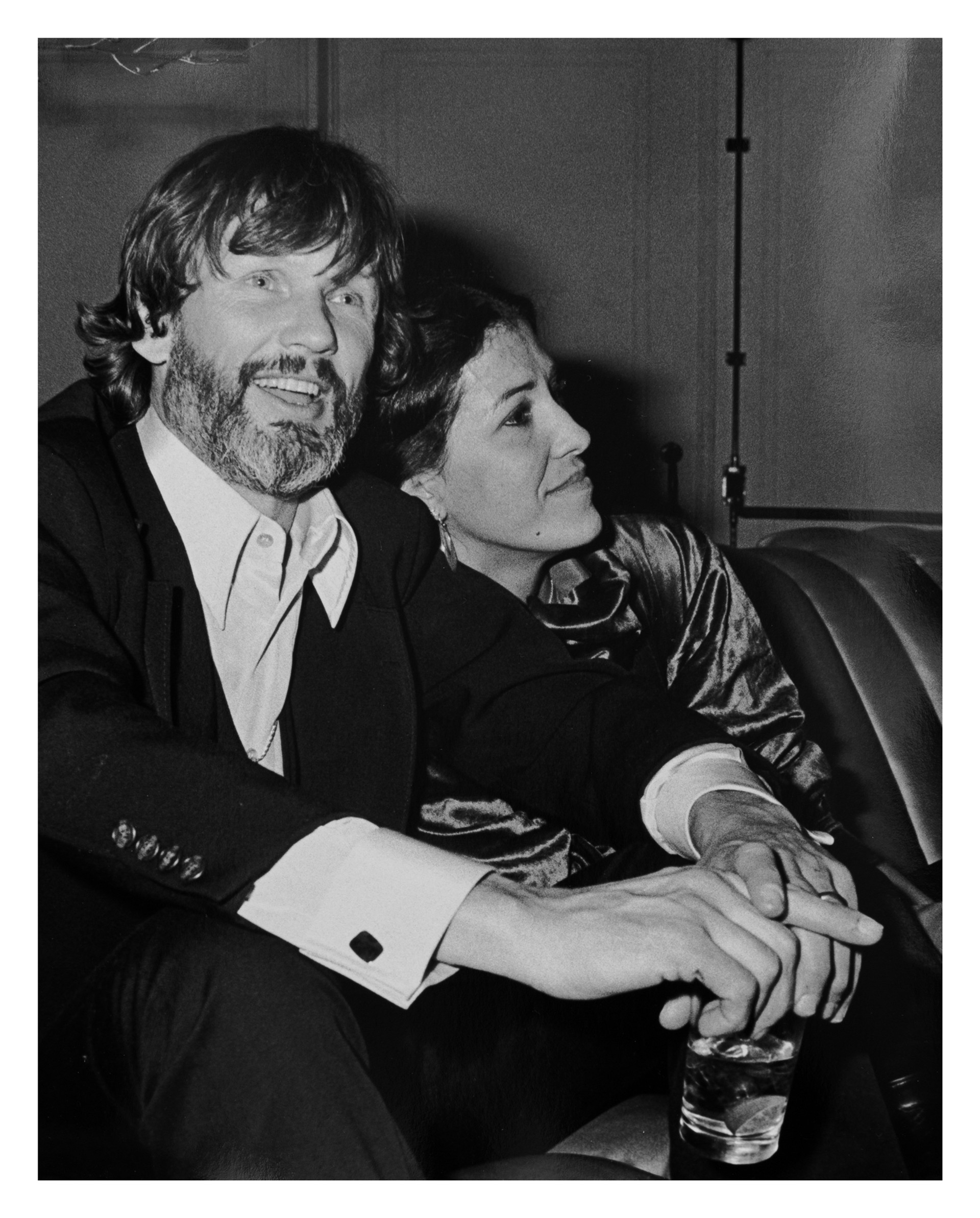 Kris Kirstofferson and Rita Coolidge by Ron Galella
