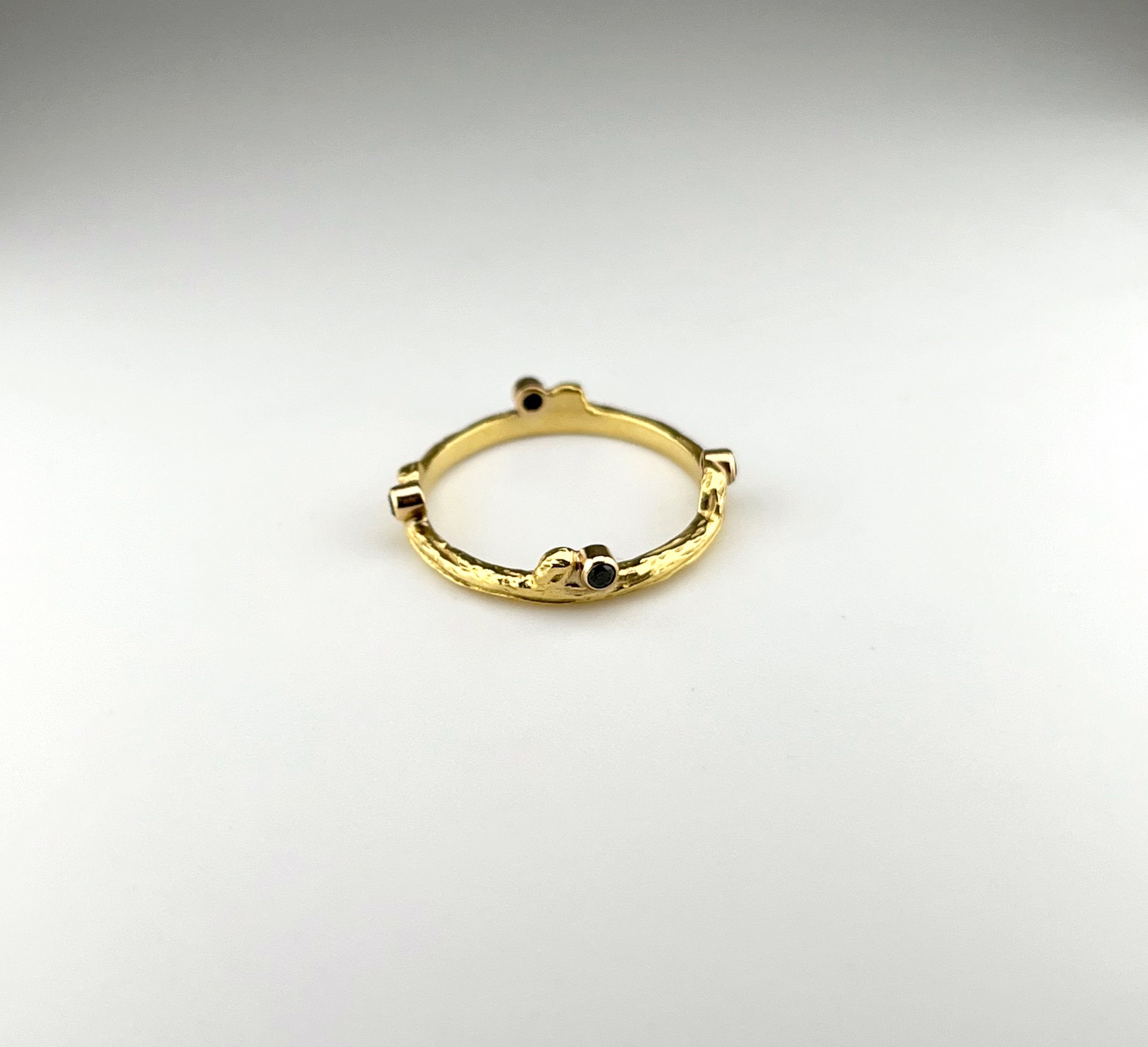 Gold Stacking Ring, size 6.25 by SARAH GRAHAM