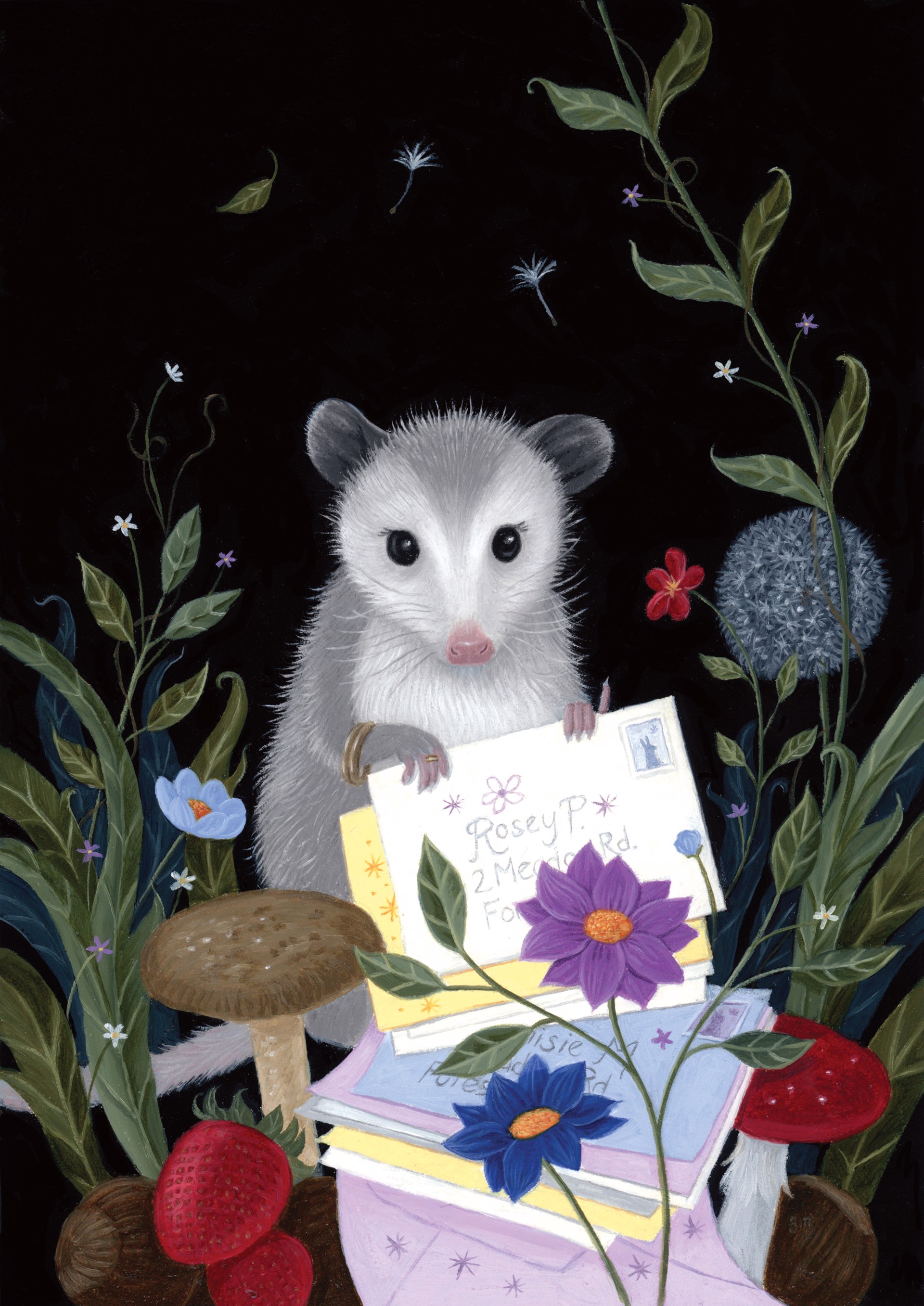 A Possum Party by Gina Matarazzo
