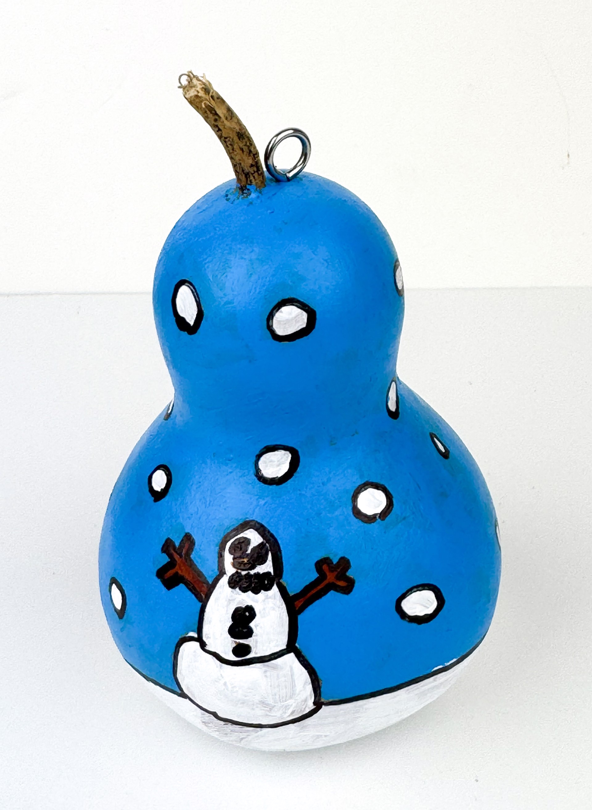Tree and Snowman (ornament) by Gillian Patterson