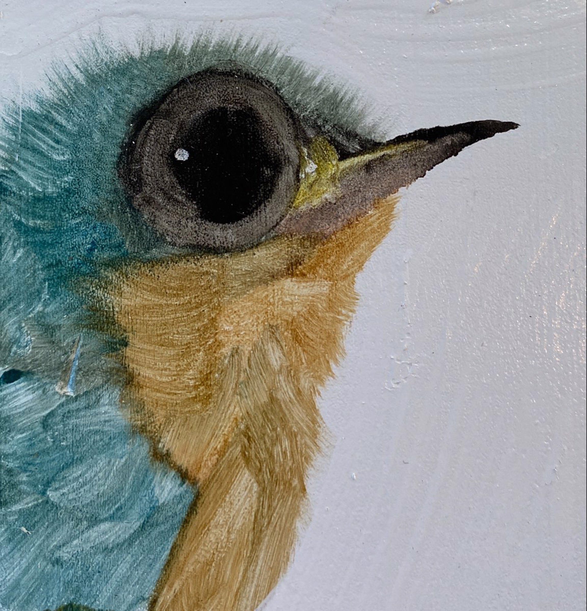 Bird Block (light blue) by Diane Kilgore Condon