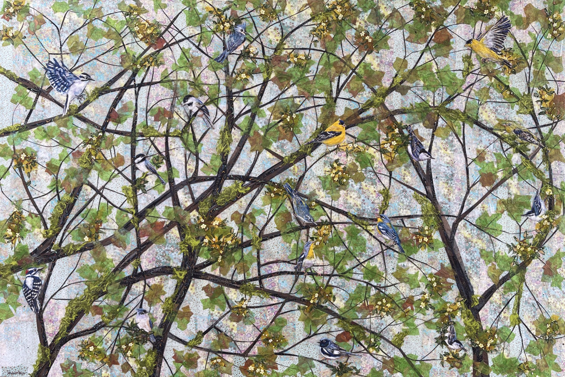The Asheville Tree -SOLD by Laura Adams