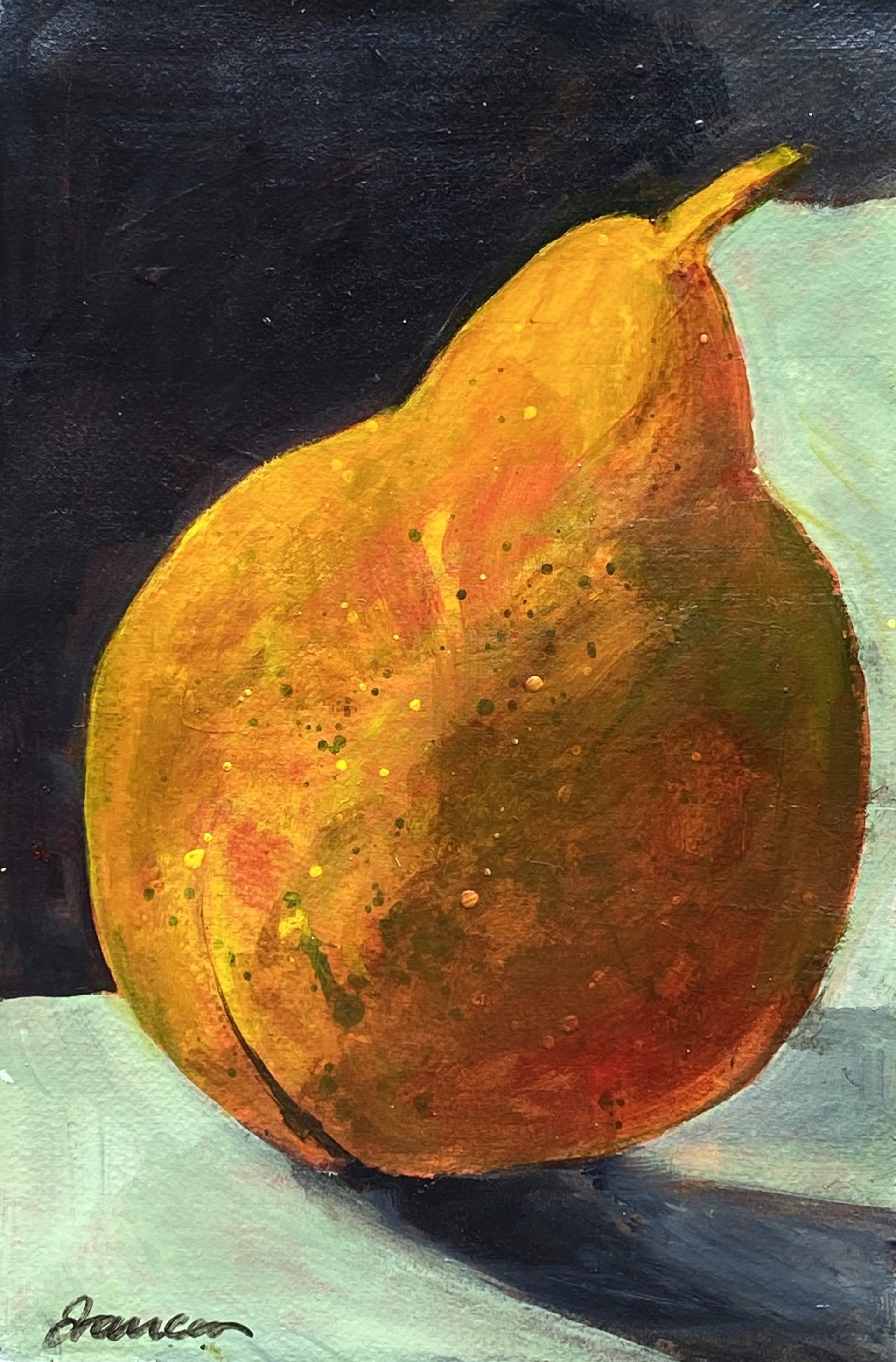 Ripe Pear by Frances Hill