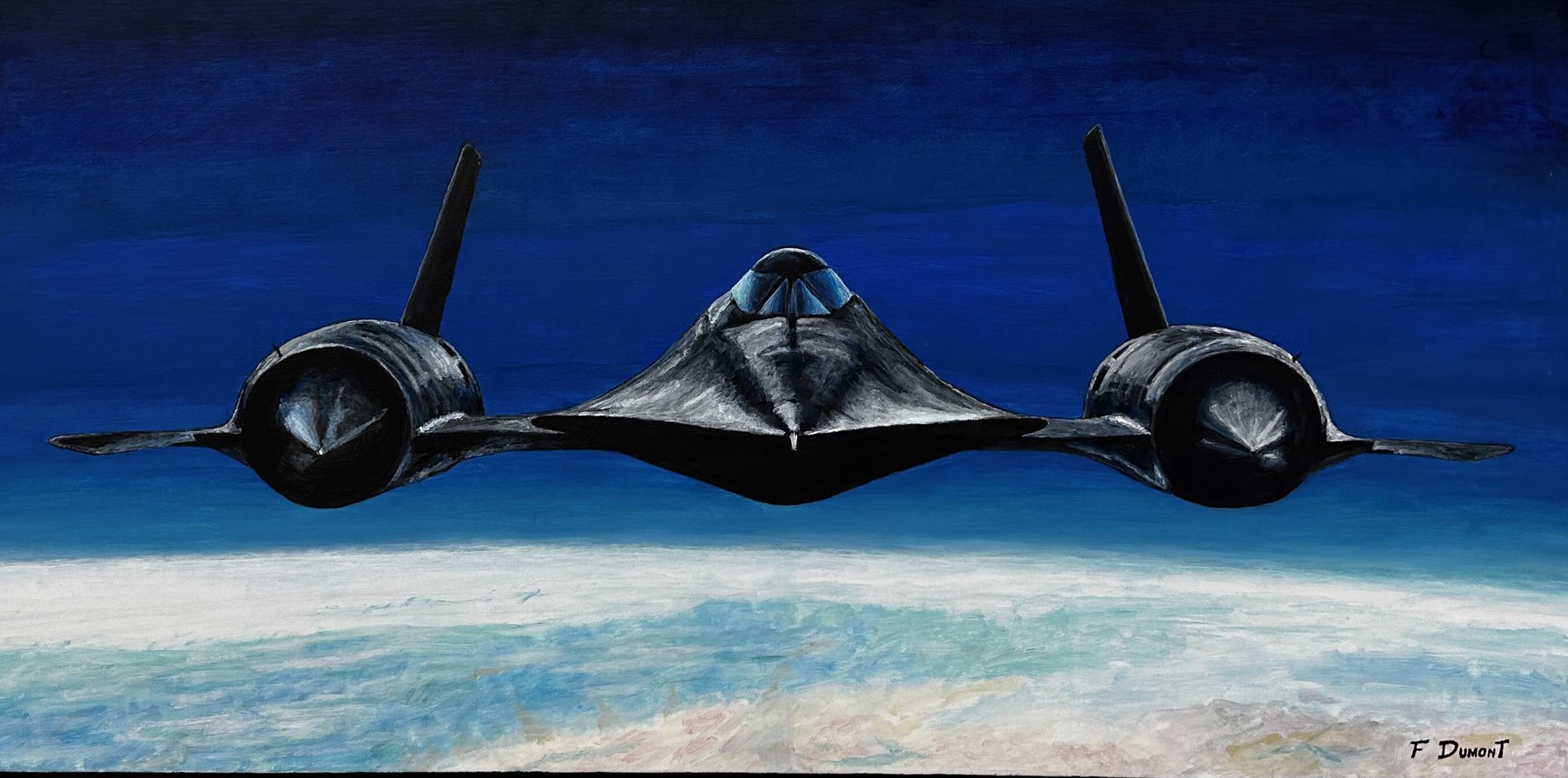 Blackbird - SR-71 by Frédéric Dumont