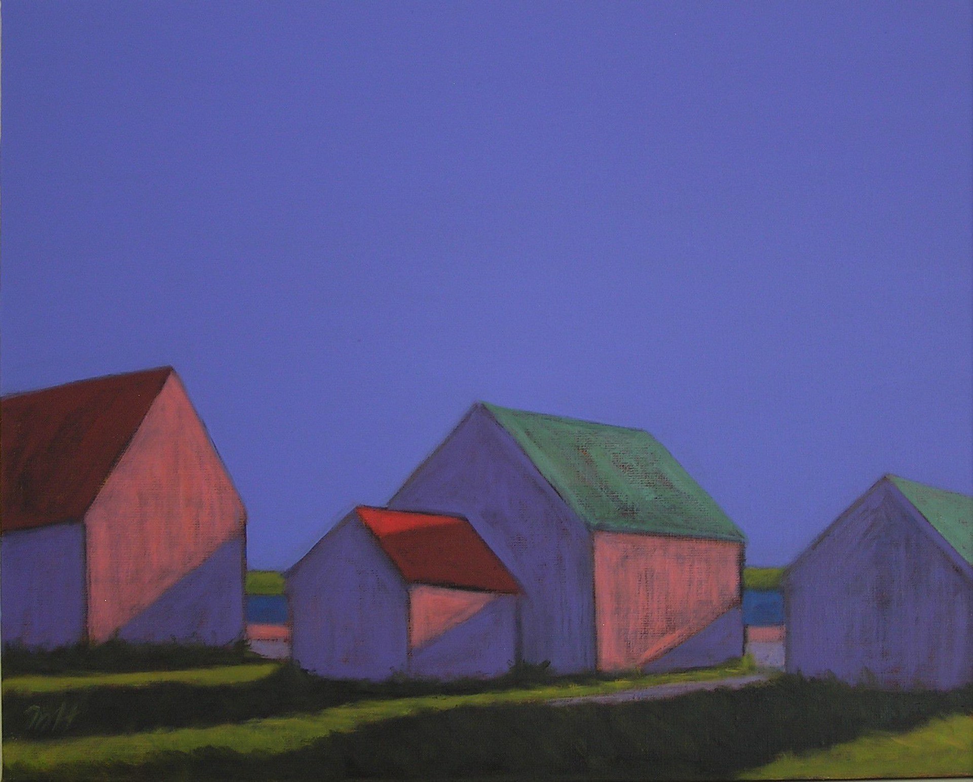 Playful Cottages by Michael Hartwig