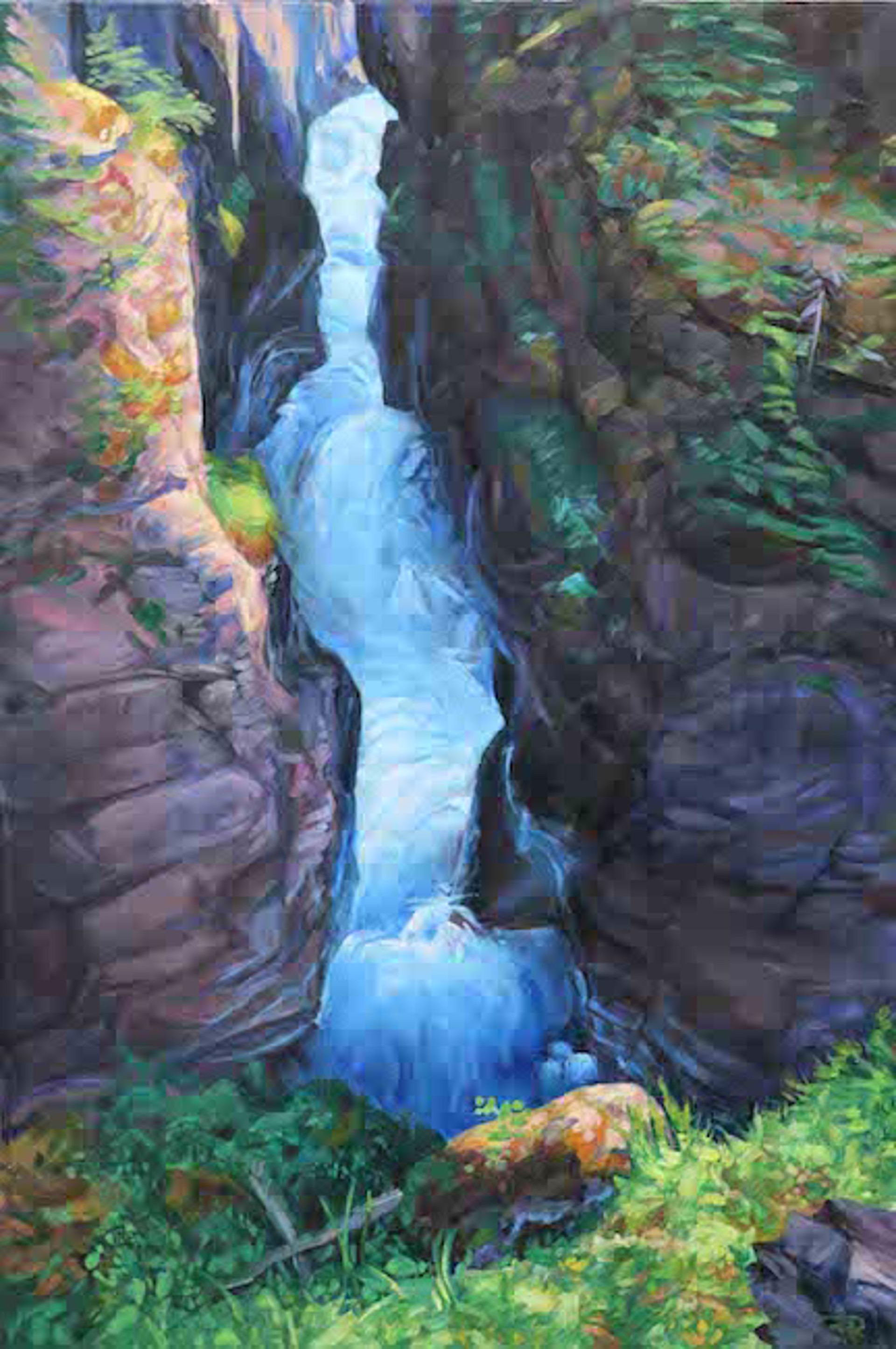 Mystical Maligne Canyon by Pascale Robinson