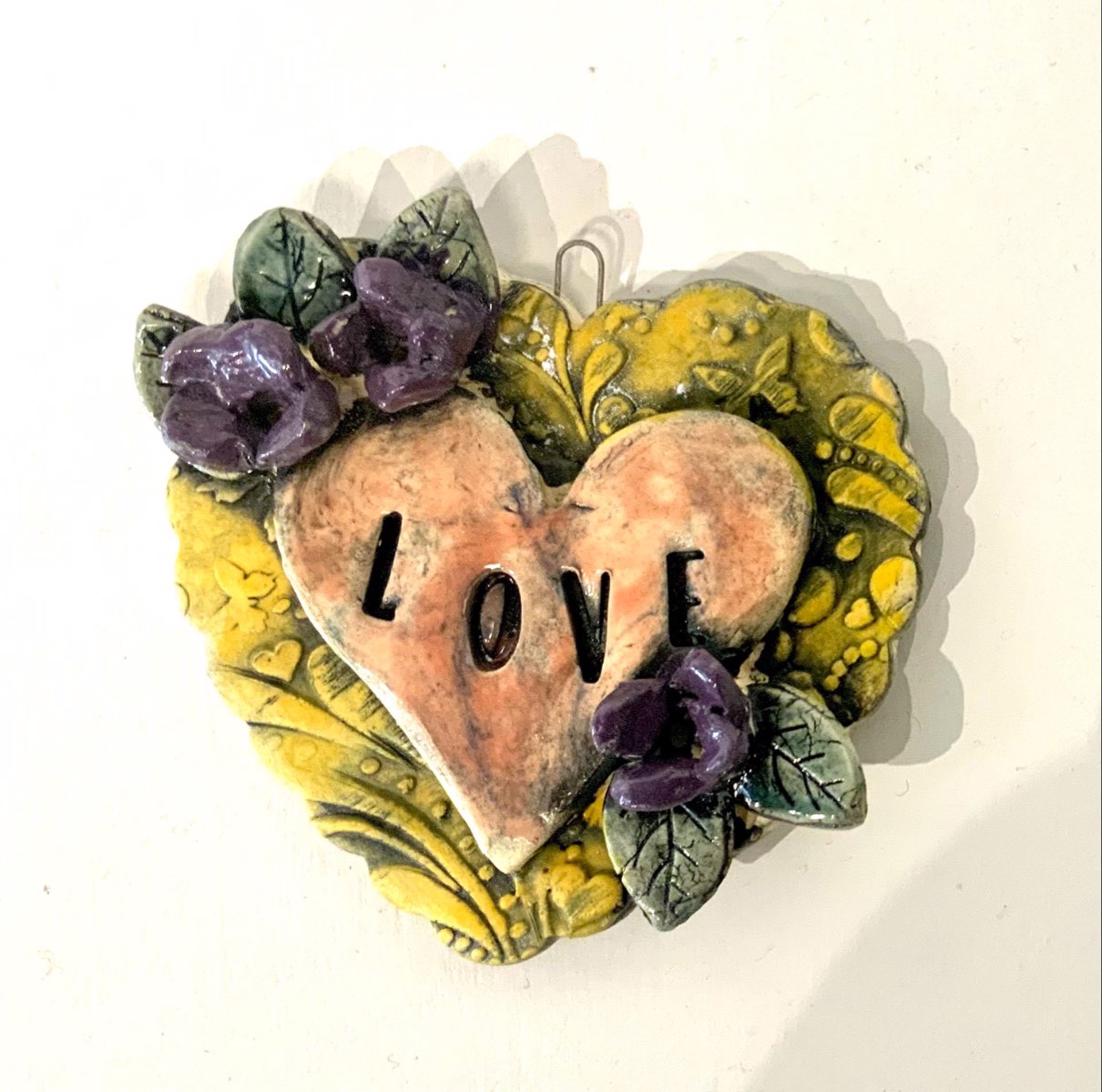Flower Heart by Estell Osten