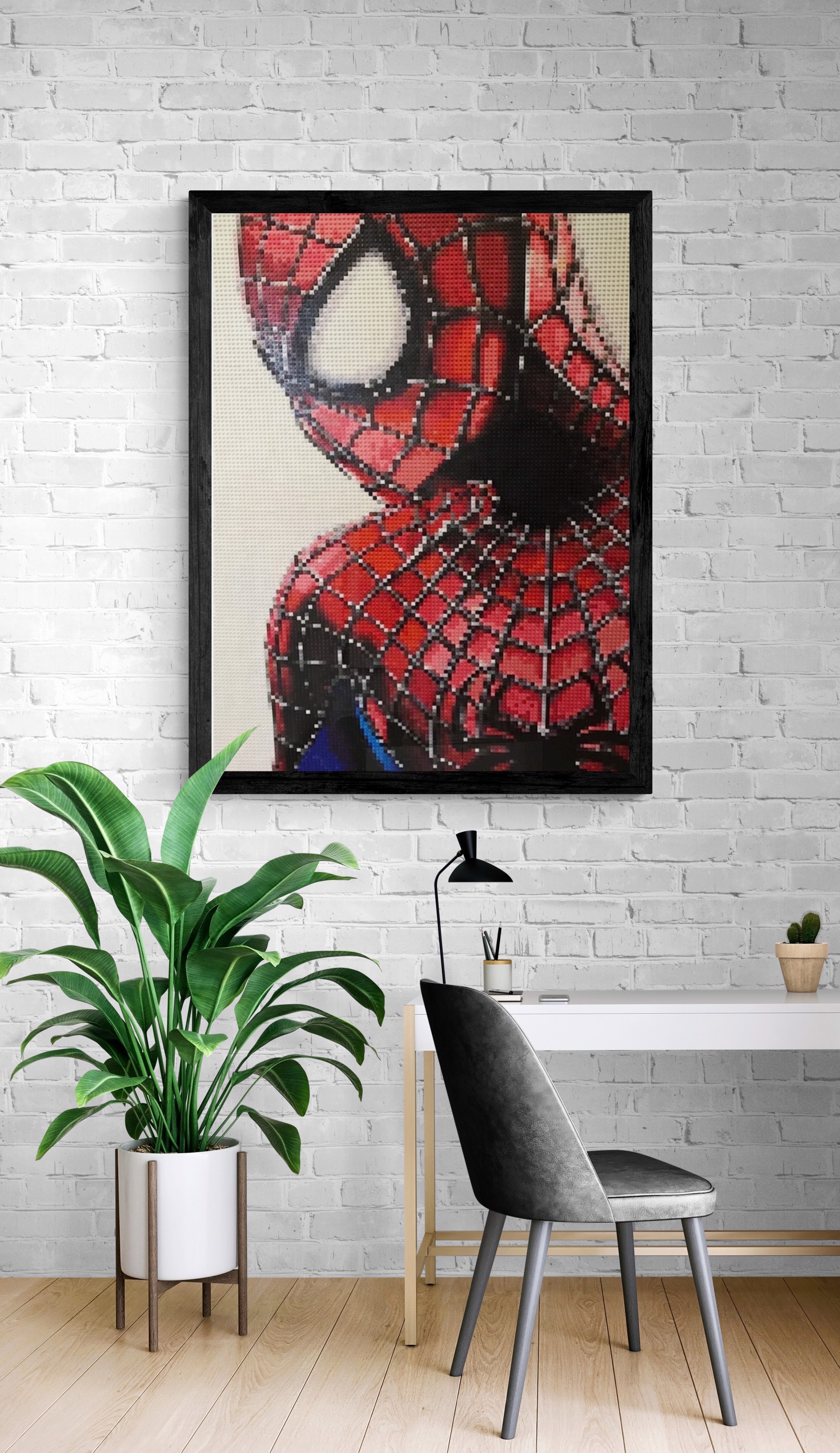 Spiderman Installation by Joseph Kraham