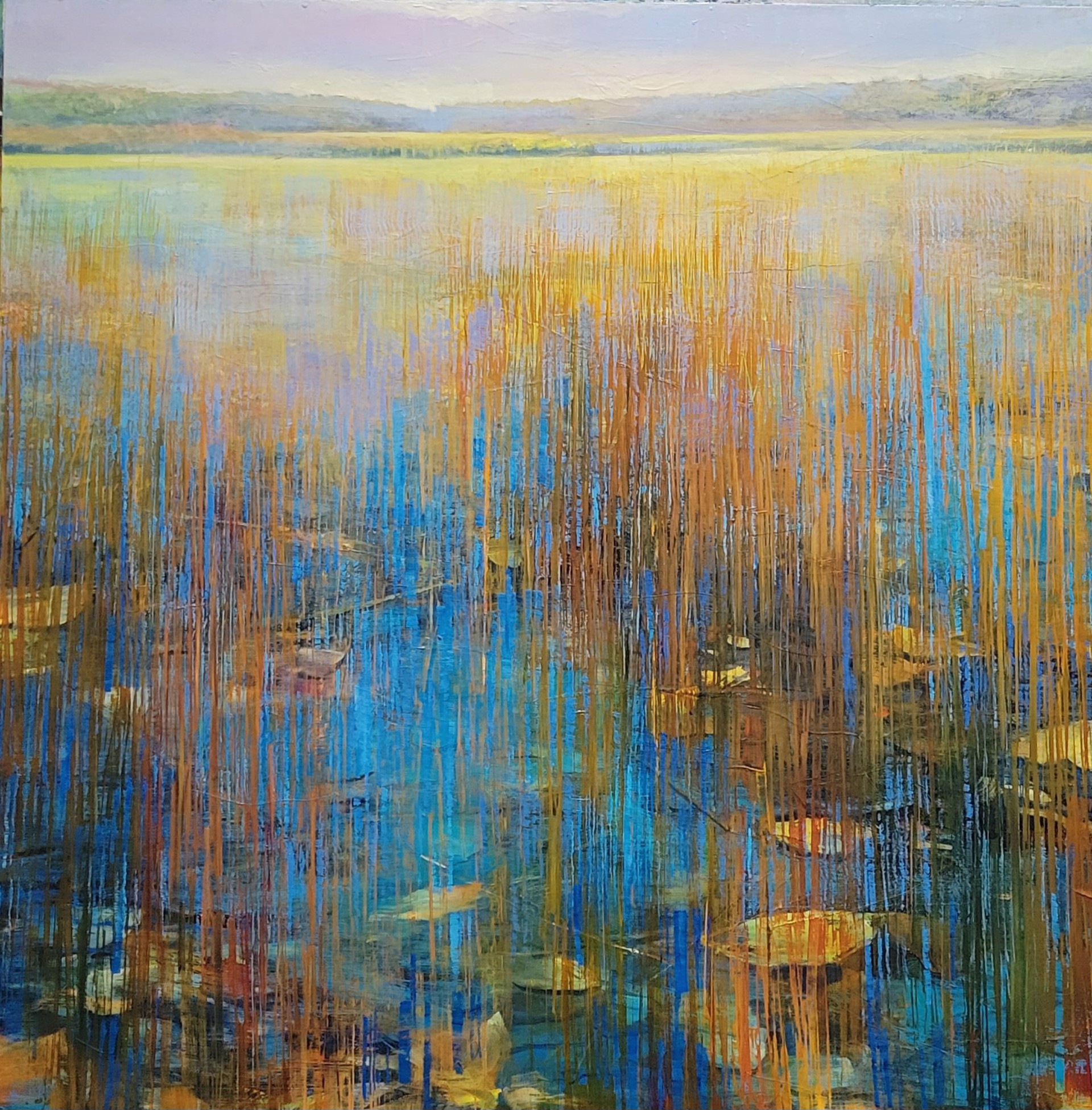 Bright Marsh by David Dunlop