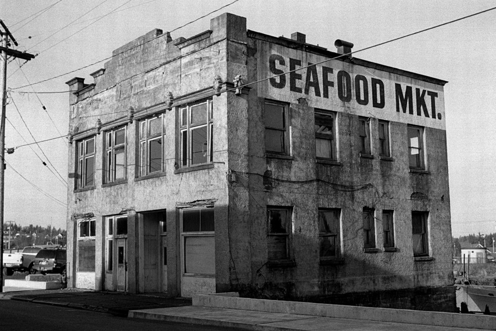 Old Breakwater Seafood Building by Shelli Hyrkas