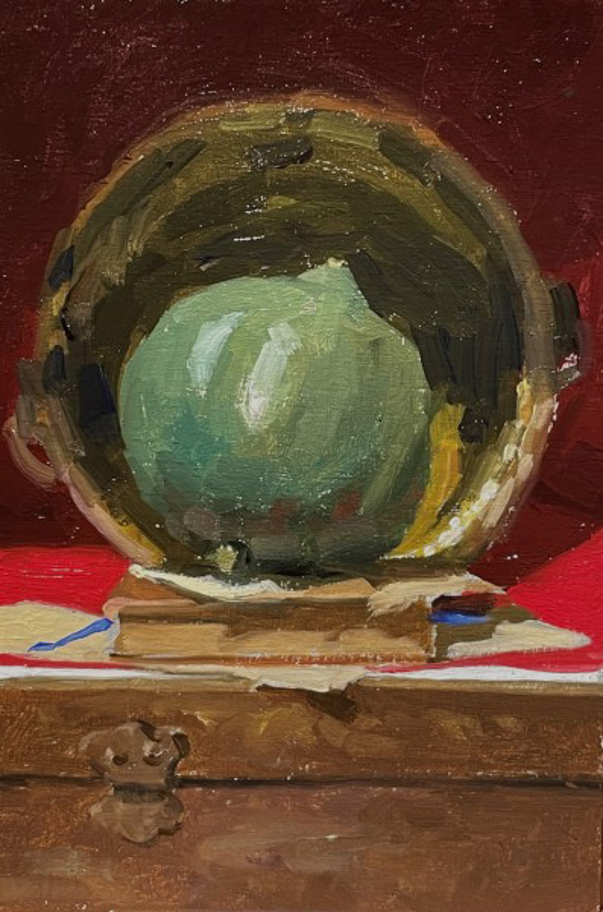 Acorn Squash on a Book, Study by Todd M. Casey