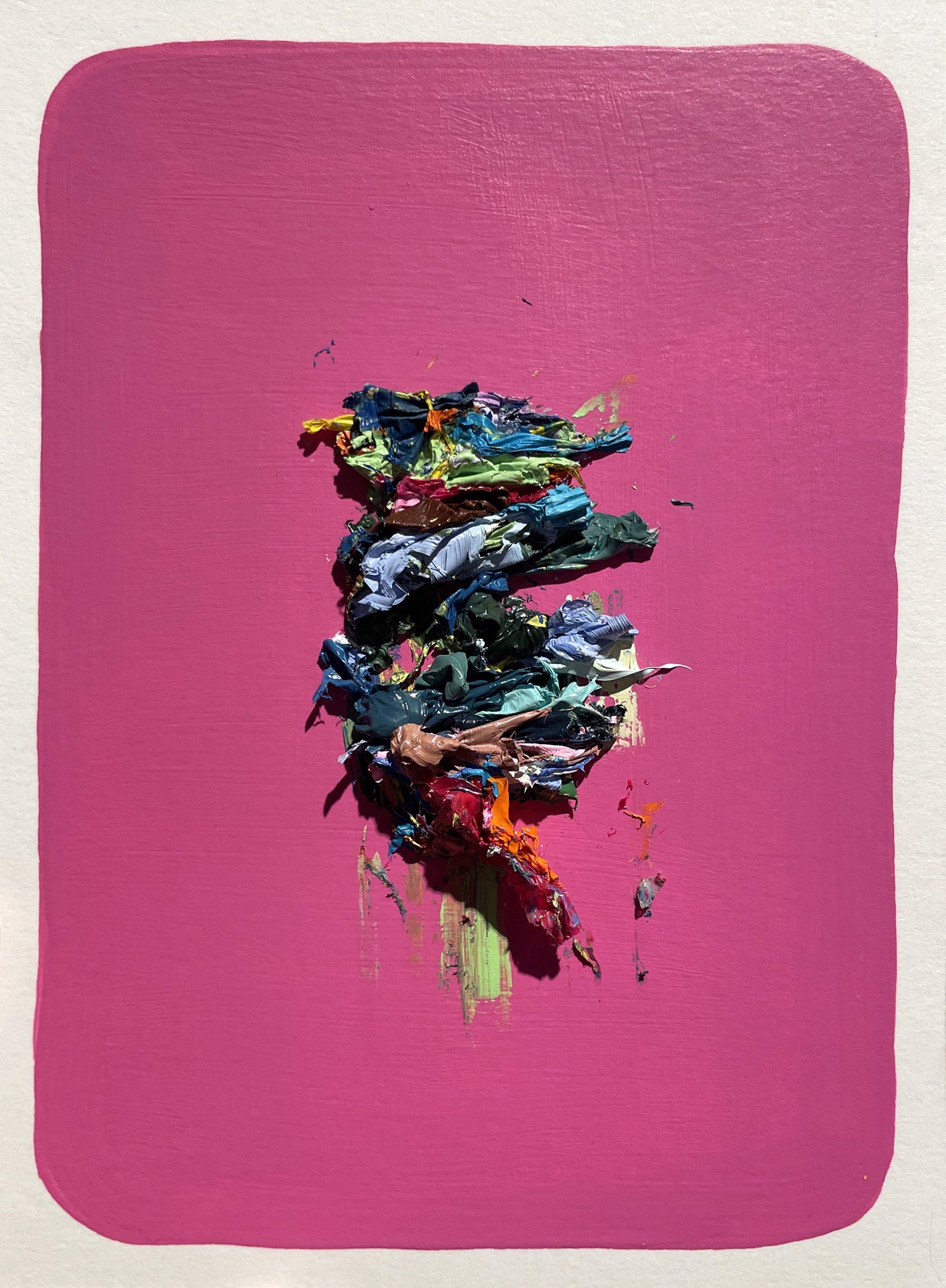 Palette Scrape XXII by Berkeley Hoerr