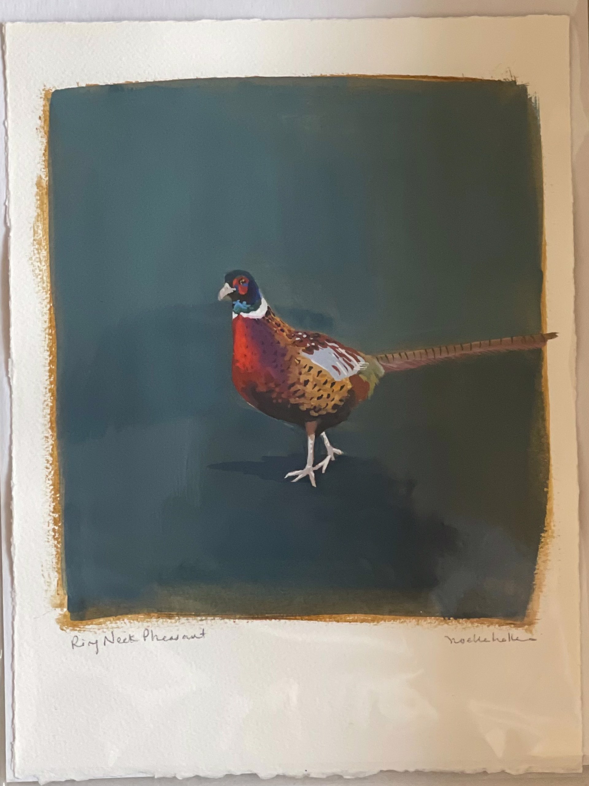 Ring Neck Pheasant by Noelle Holler