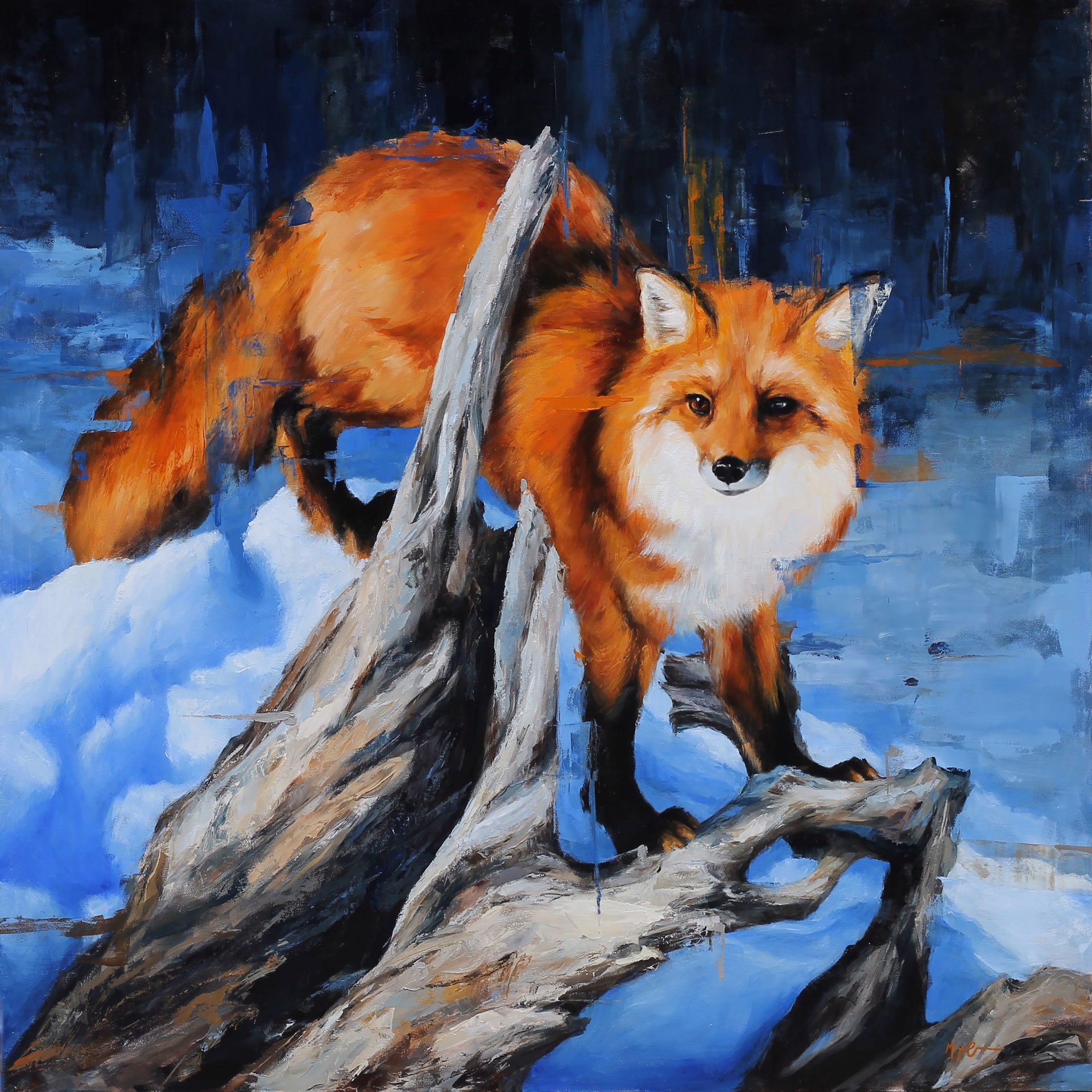 Winter Fox, 2020 by Morgan Cameron