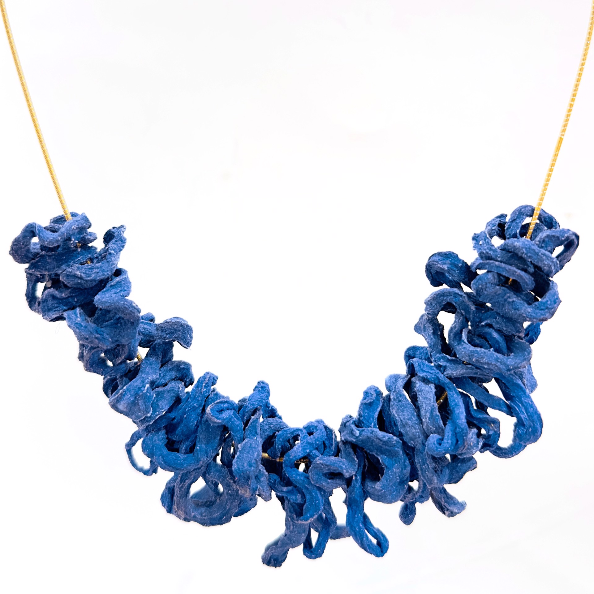Paper Link Necklace by Sabrina Farrell
