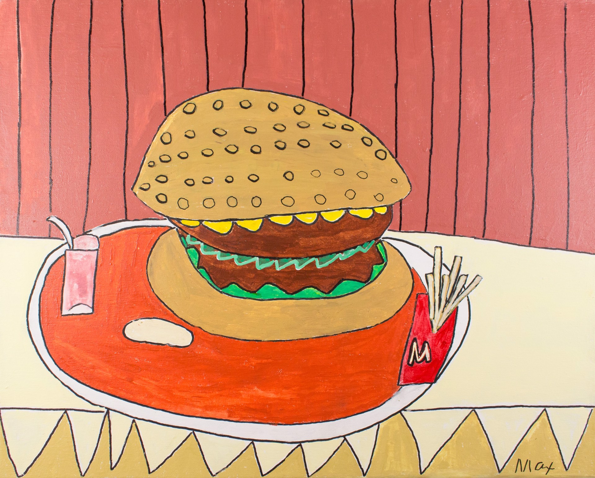 Max's Burger by Max Poznerzon