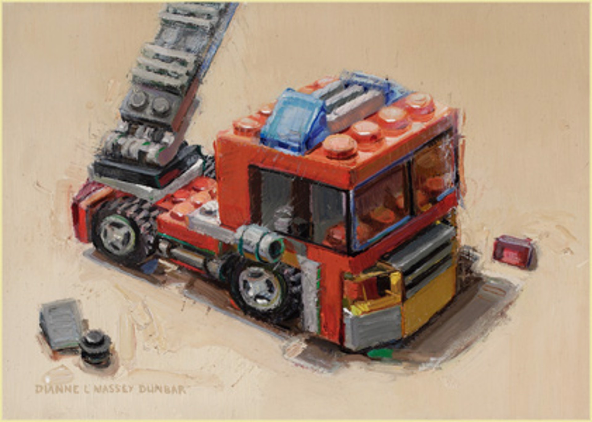 Fire Engine by Dianne L Massey Dunbar