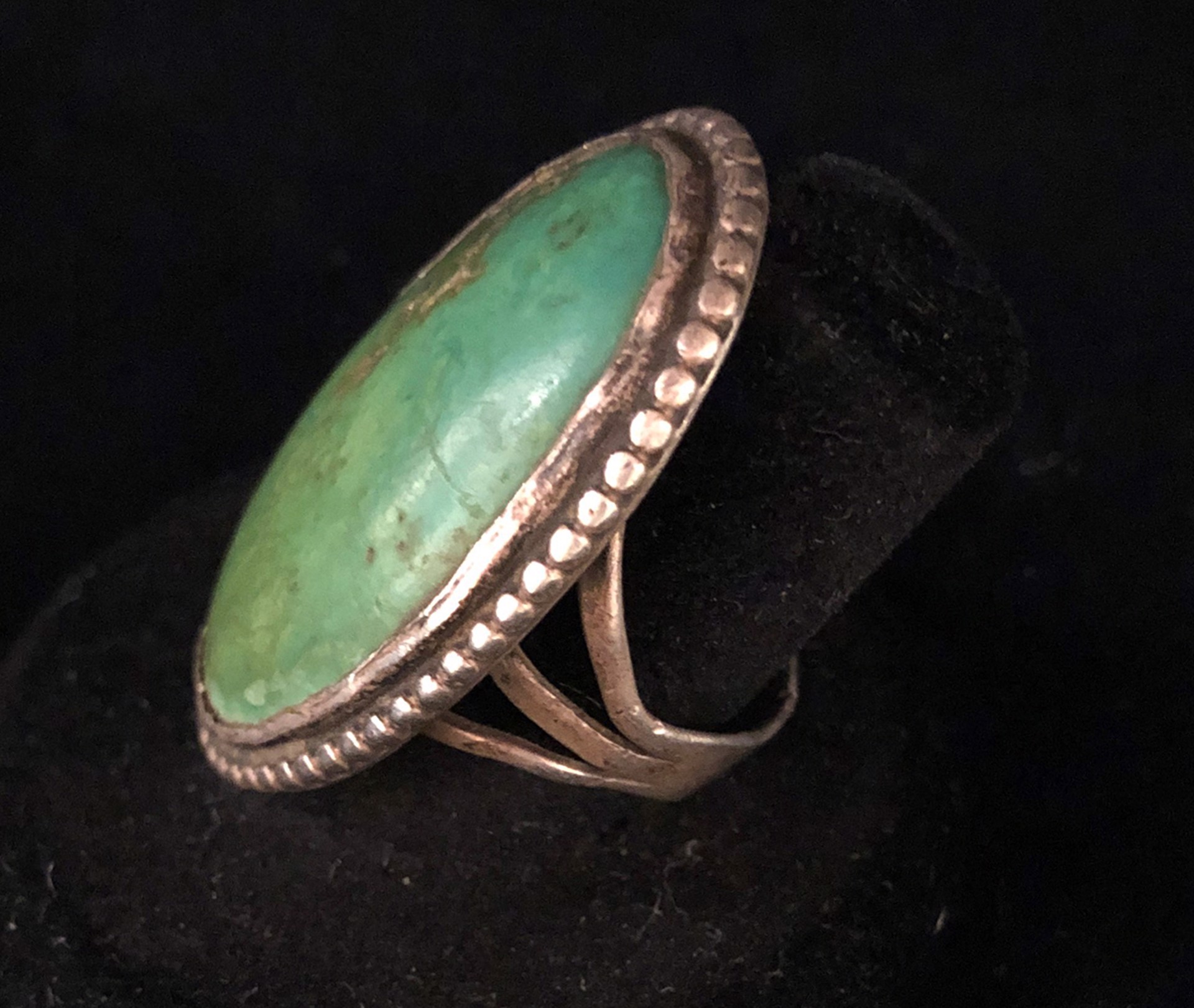 ring 3: Navajo Turquoise ring
