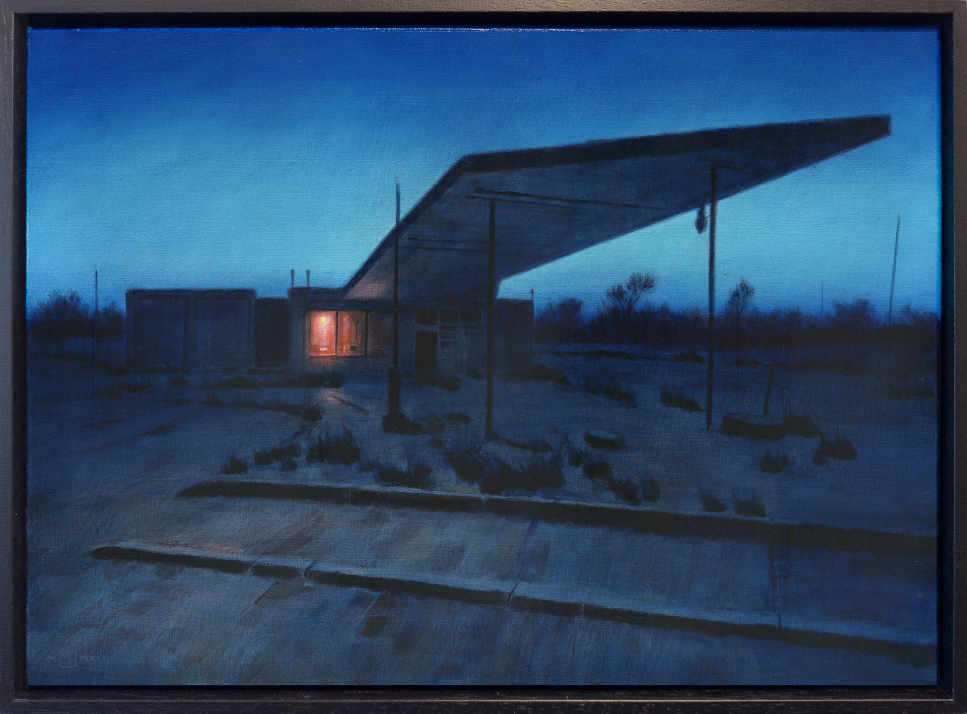 Station Blue by Mark Harrison