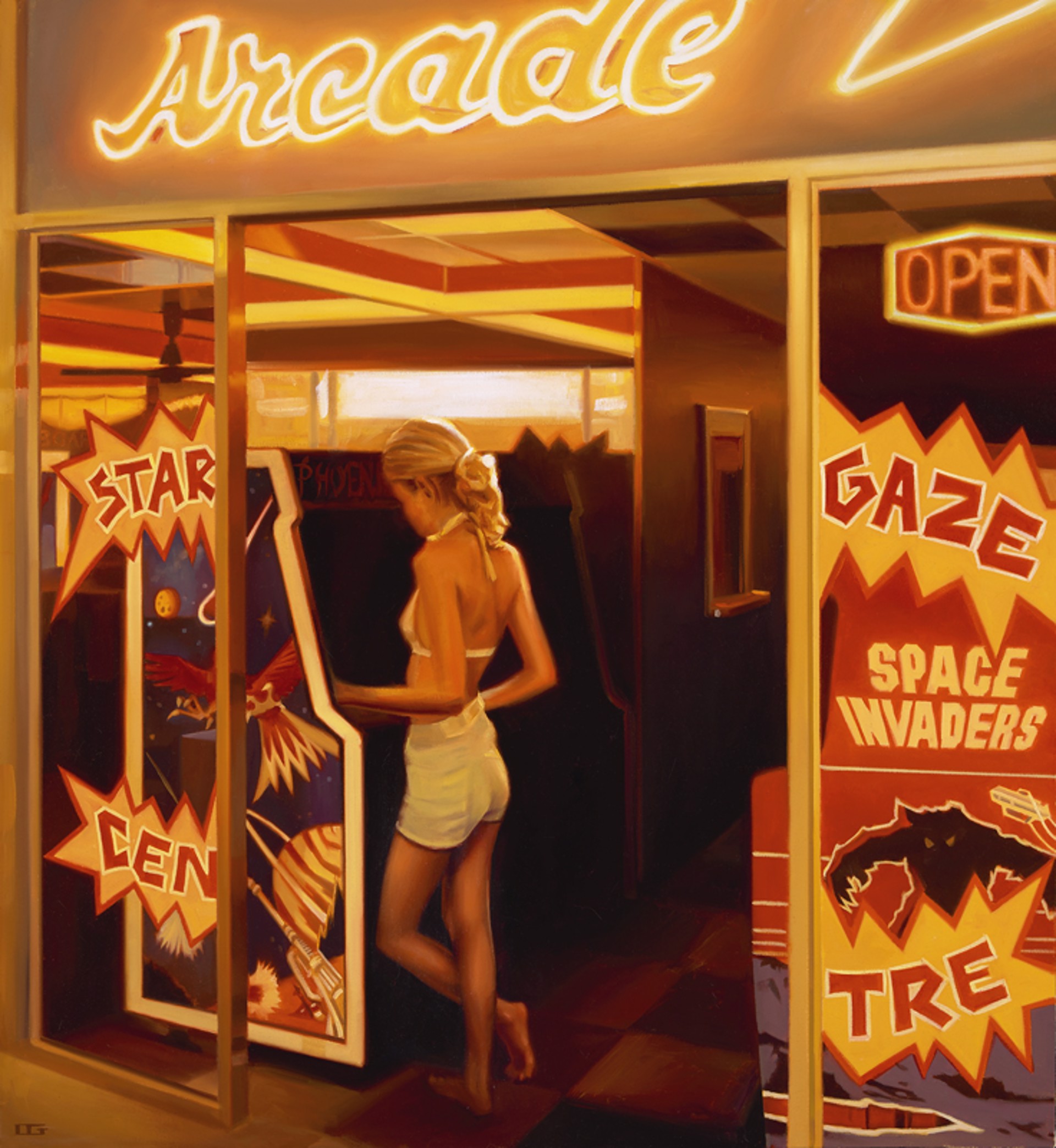 Boardwalk Arcade (S/N) by Carrie Graber