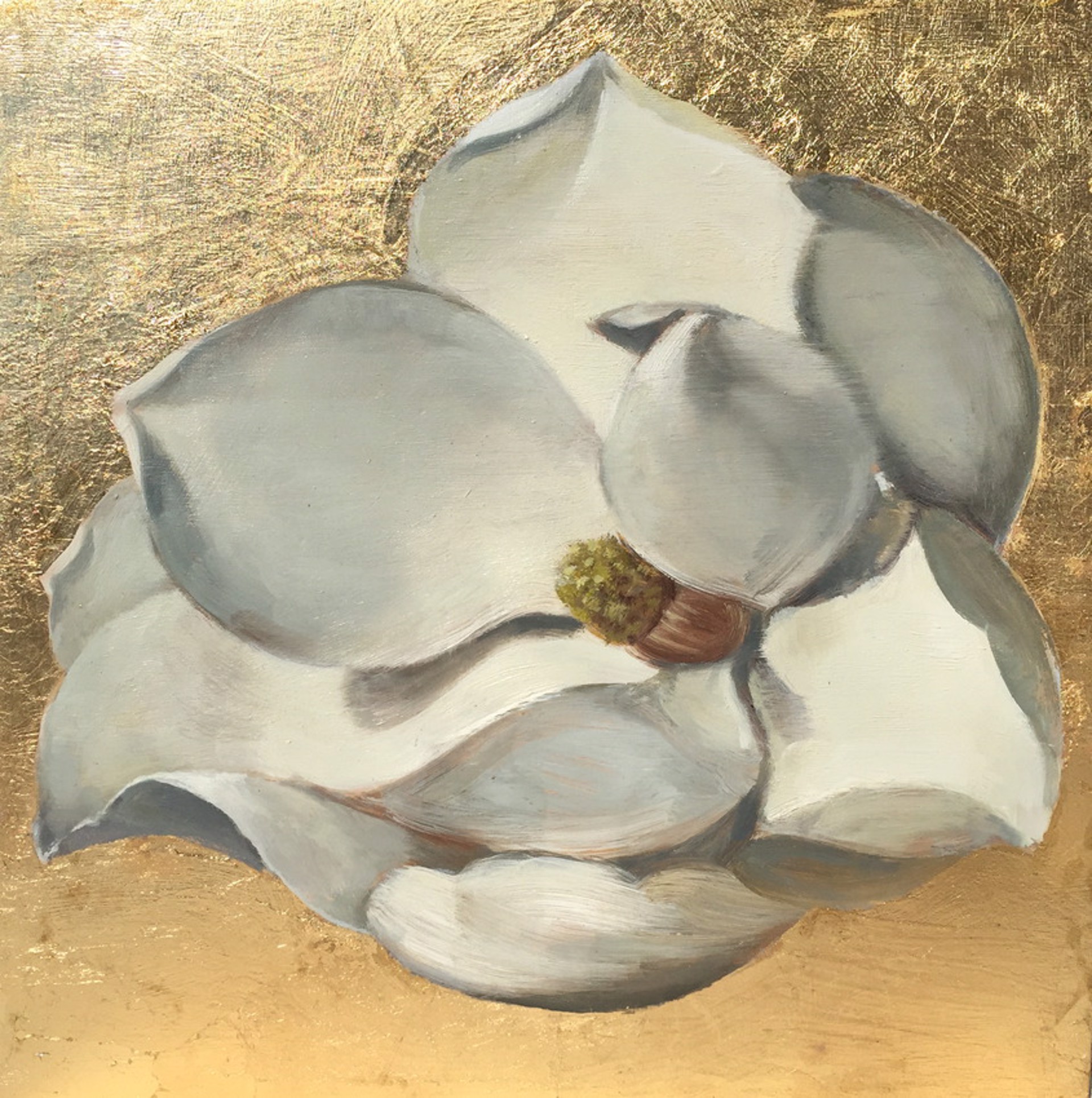 Magnolia: Gold Leaf by Stephanie Peek