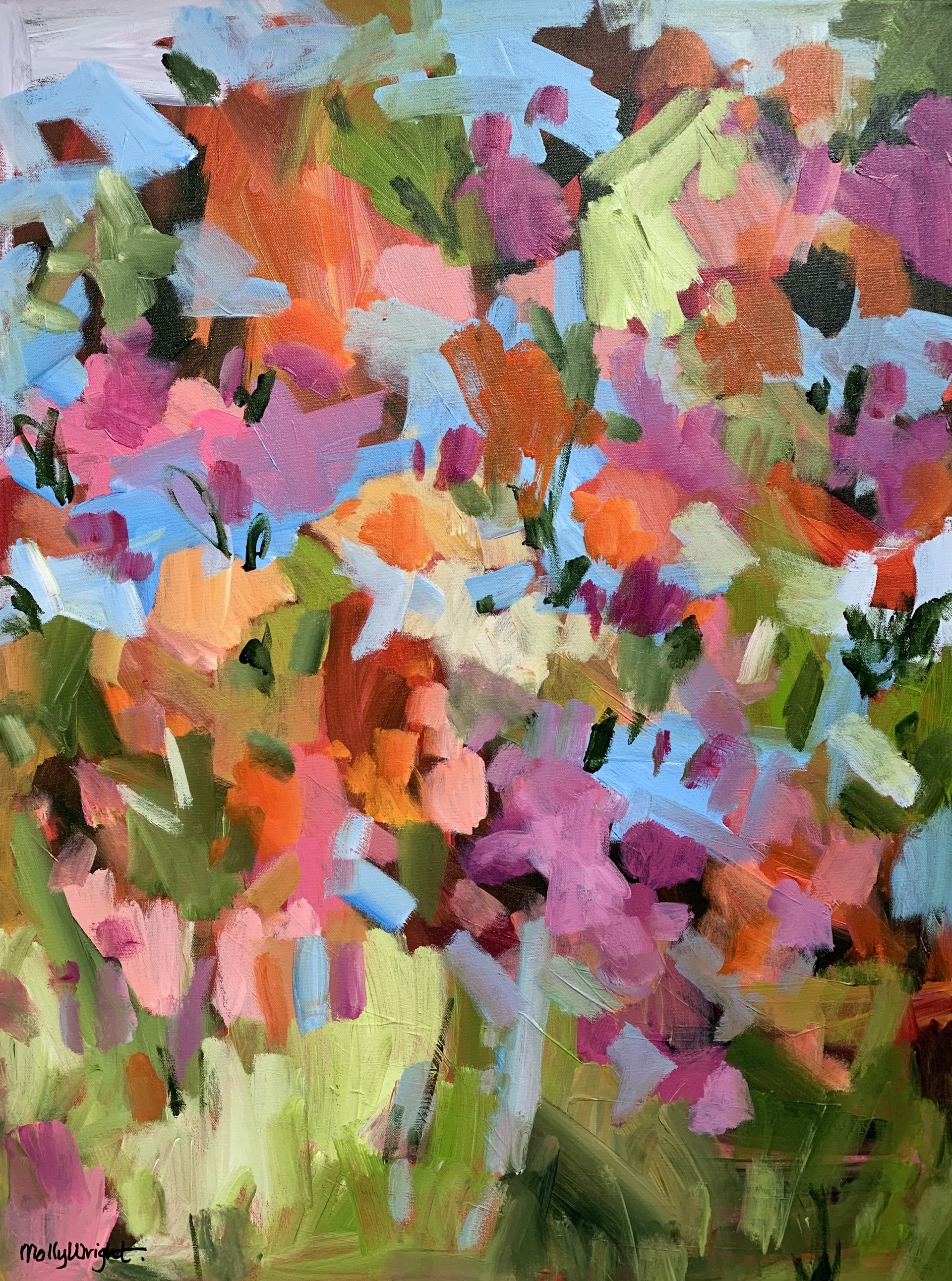 Jardin de Fleurs by Molly Wright