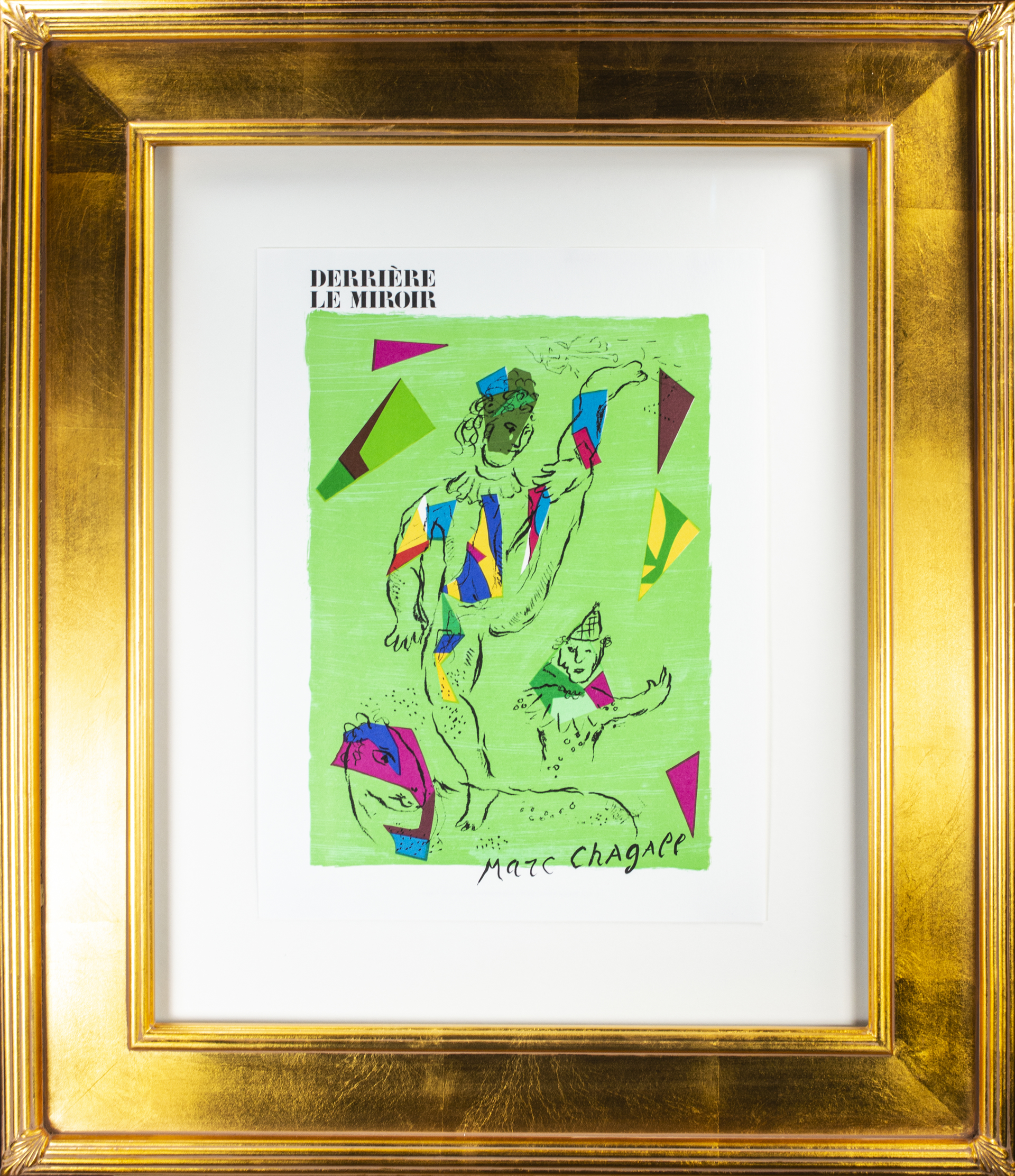 L'Acrobate Vert - Coverture (The Green Acrobat, front ...