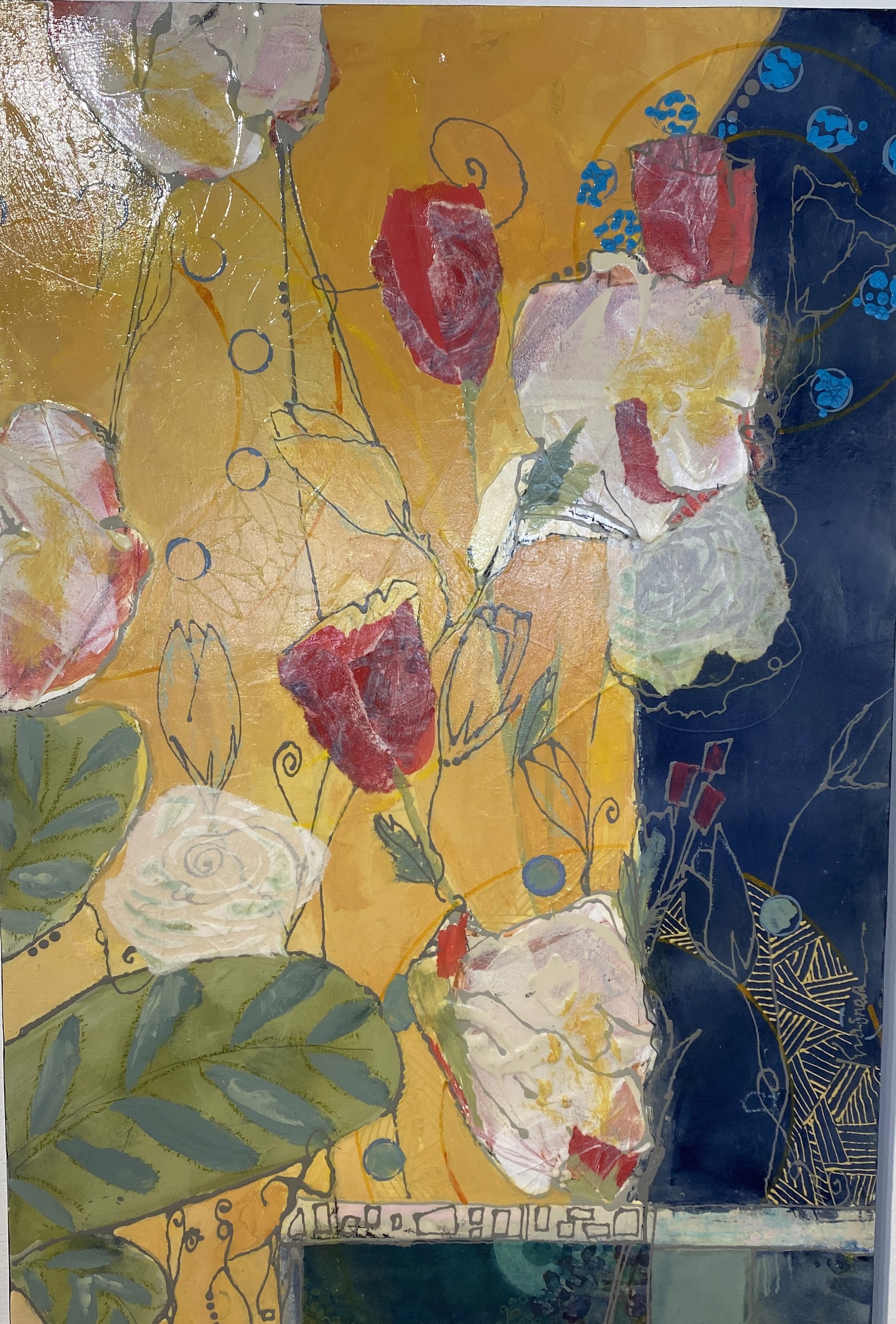 Yellow Visions III by Jill Krasner