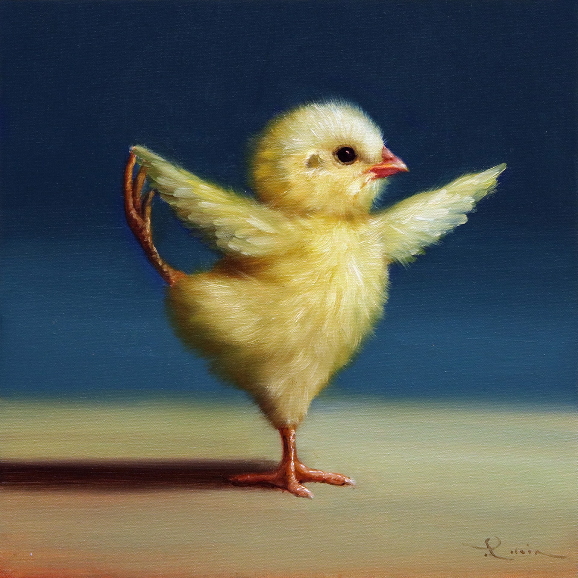 Yoga Chick 8 by Lucia Heffernan