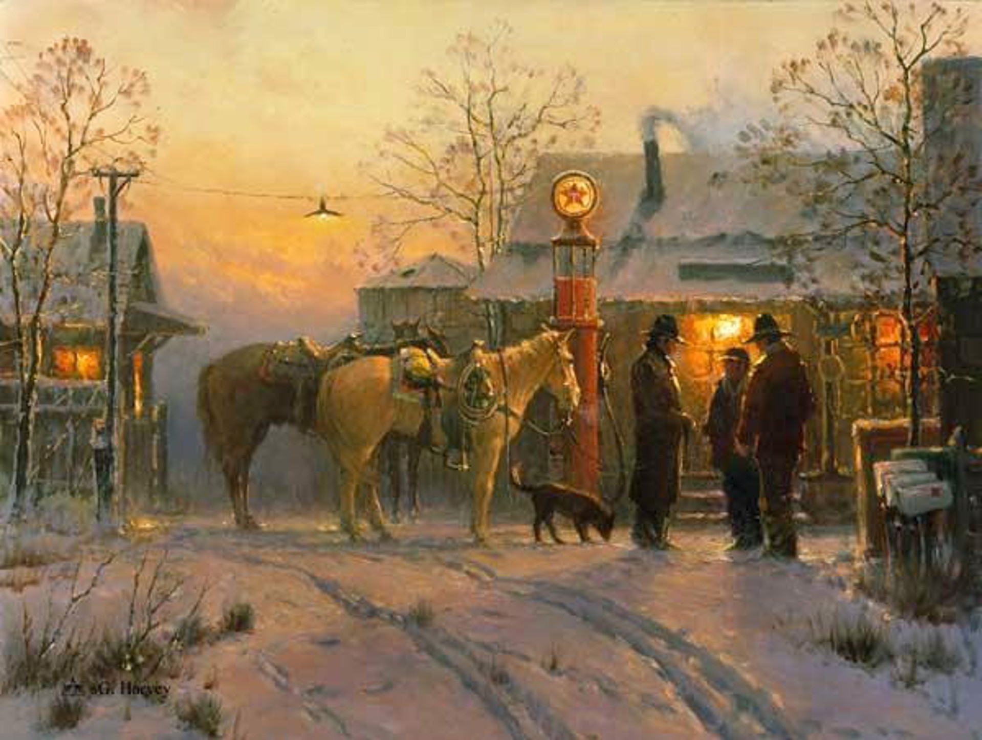 The Warmth of Friendship by G. Harvey