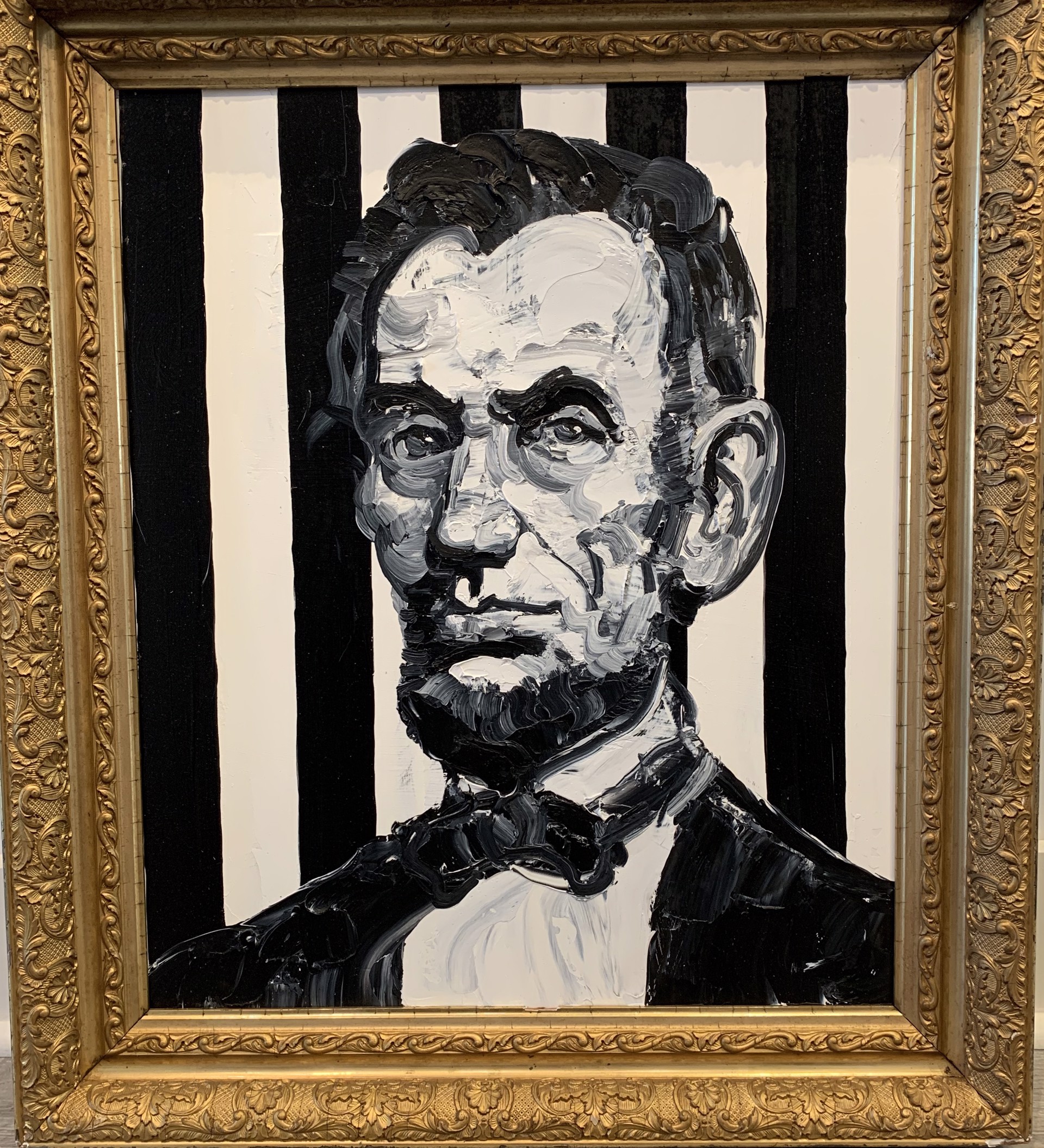 Lincoln by Hunt Slonem