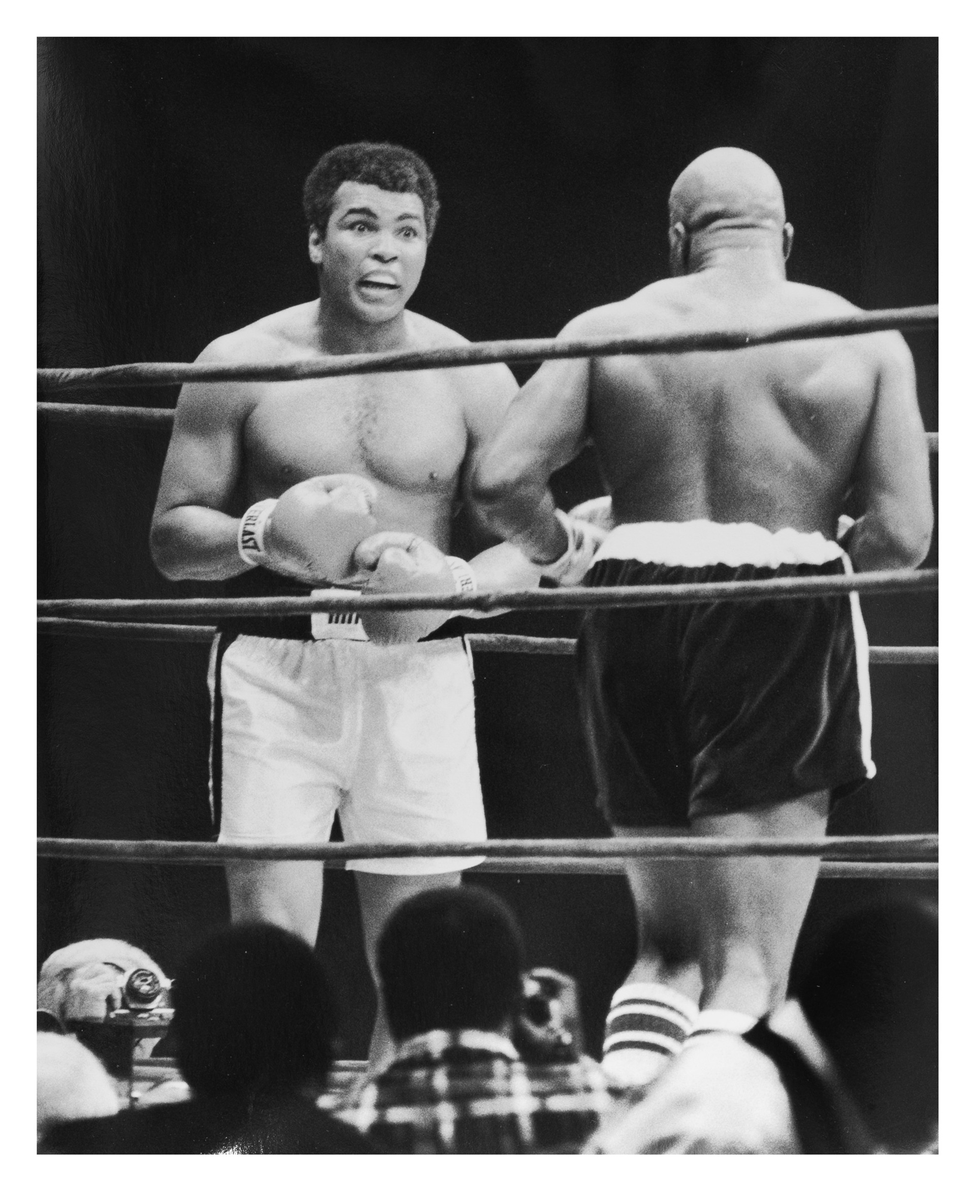 Muhammad Ali and Earnie Shavers by Ron Galella