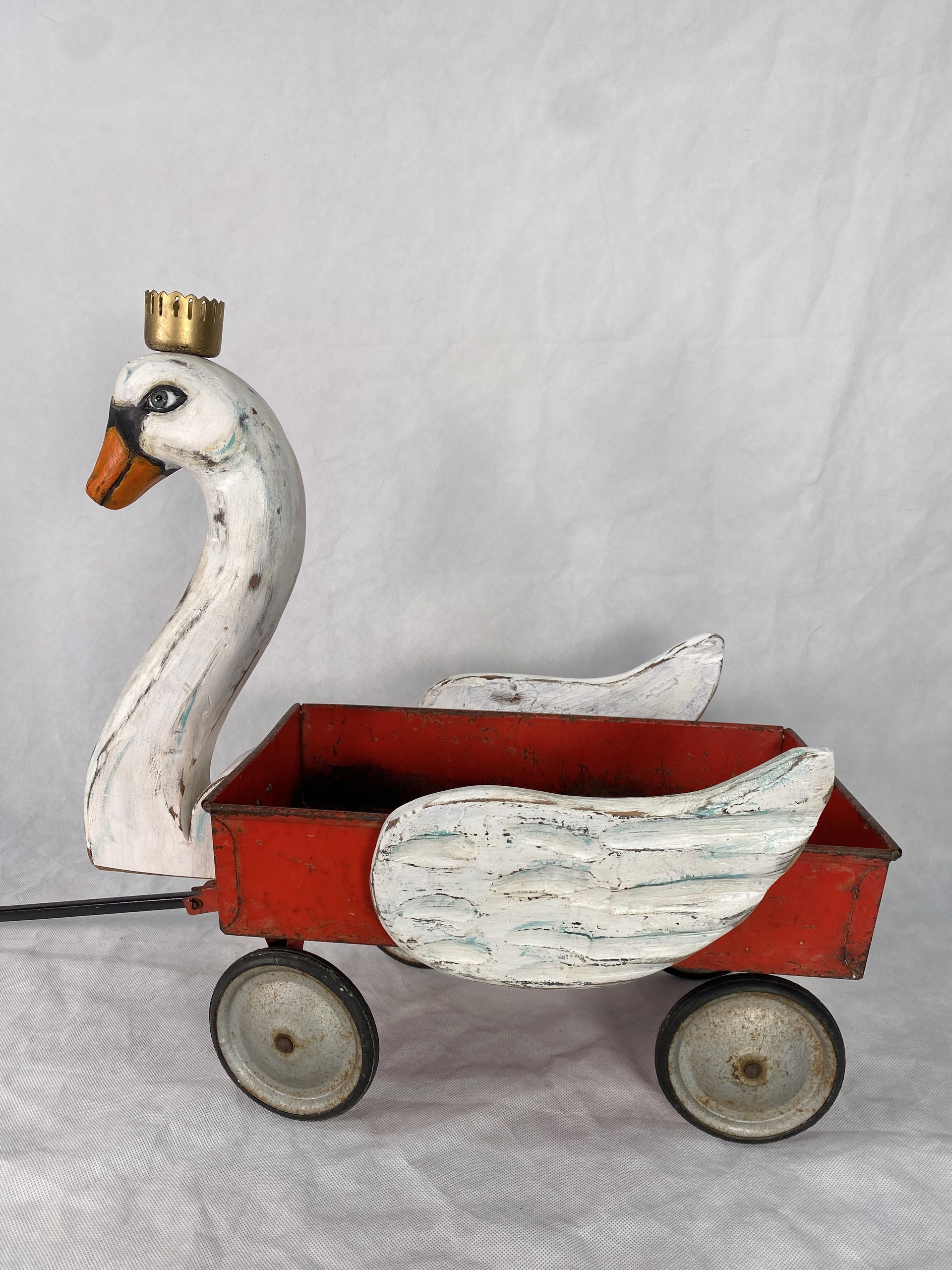 Swan Wagon by Stephanie Brockway