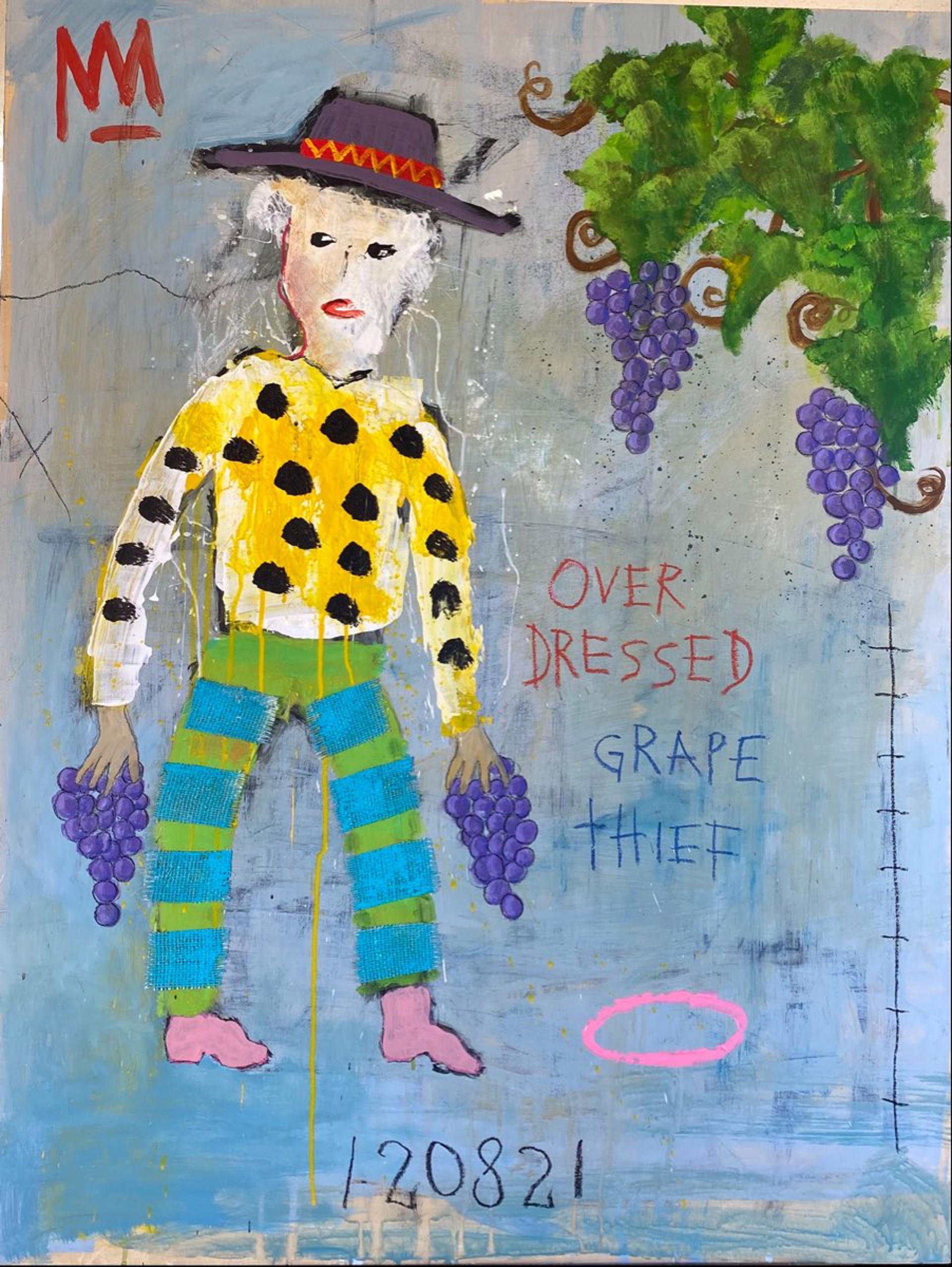 Overdressed Grape Thief by Michael Snodgrass