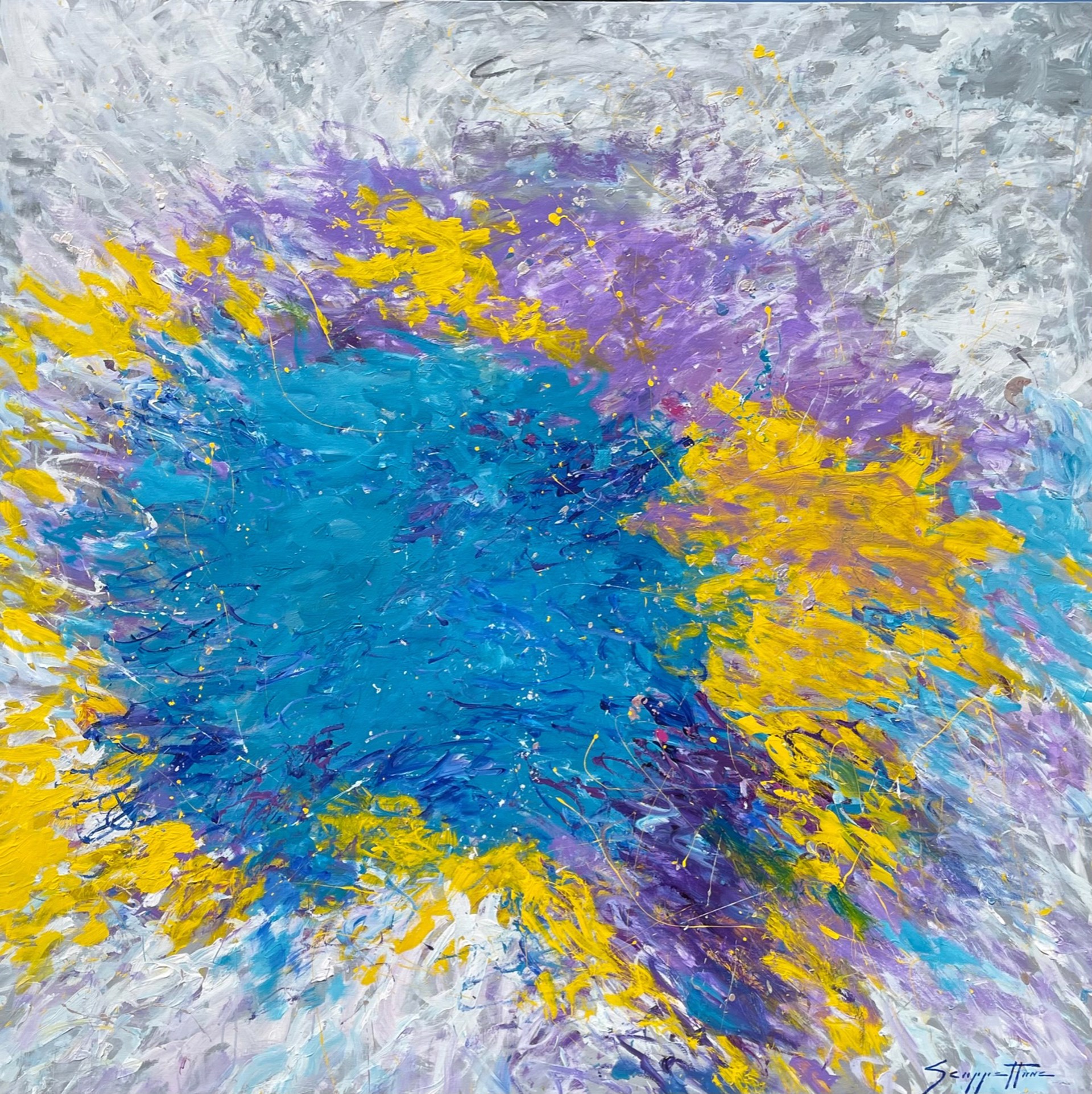 Big Splash (Euphoria) by James Scoppettone (Abstracts)