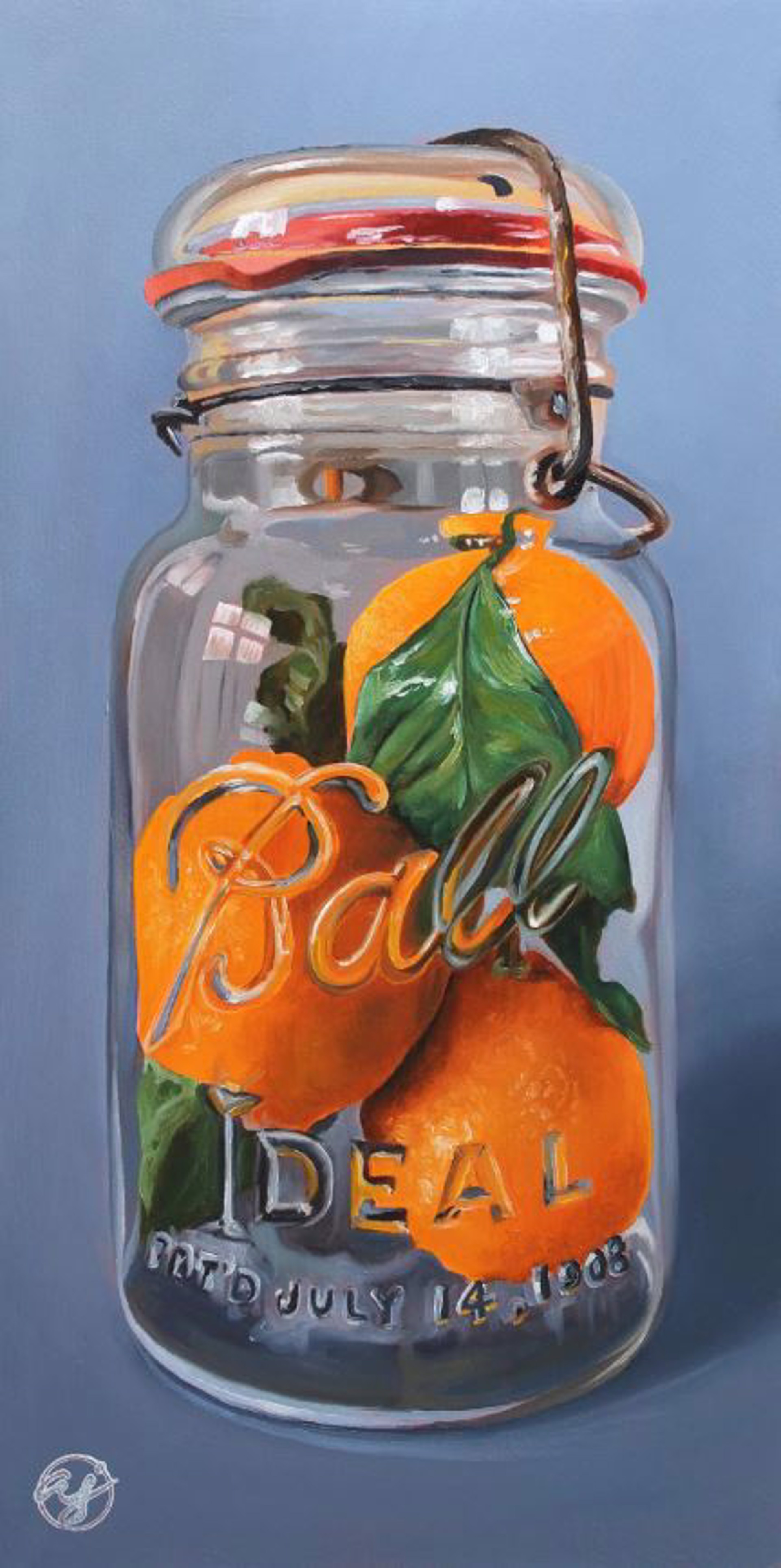 Three Tangerines by Abra Johnson
