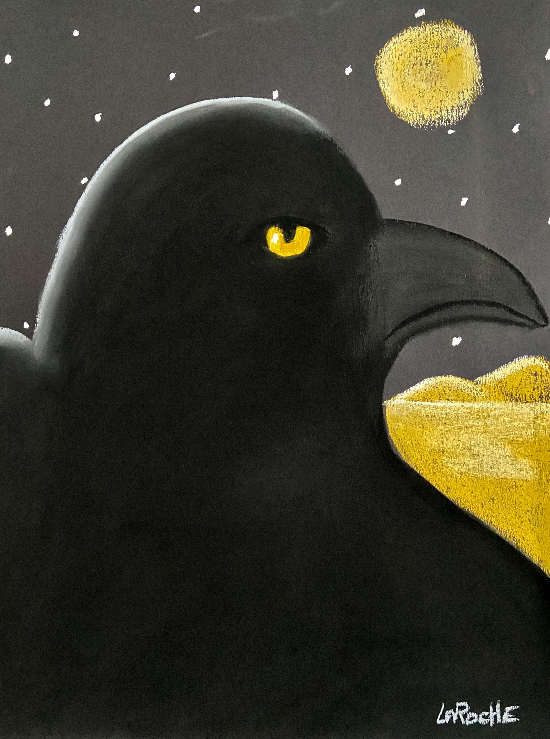 Midnight Raven: Under the Golden Moon by Carole LaRoche