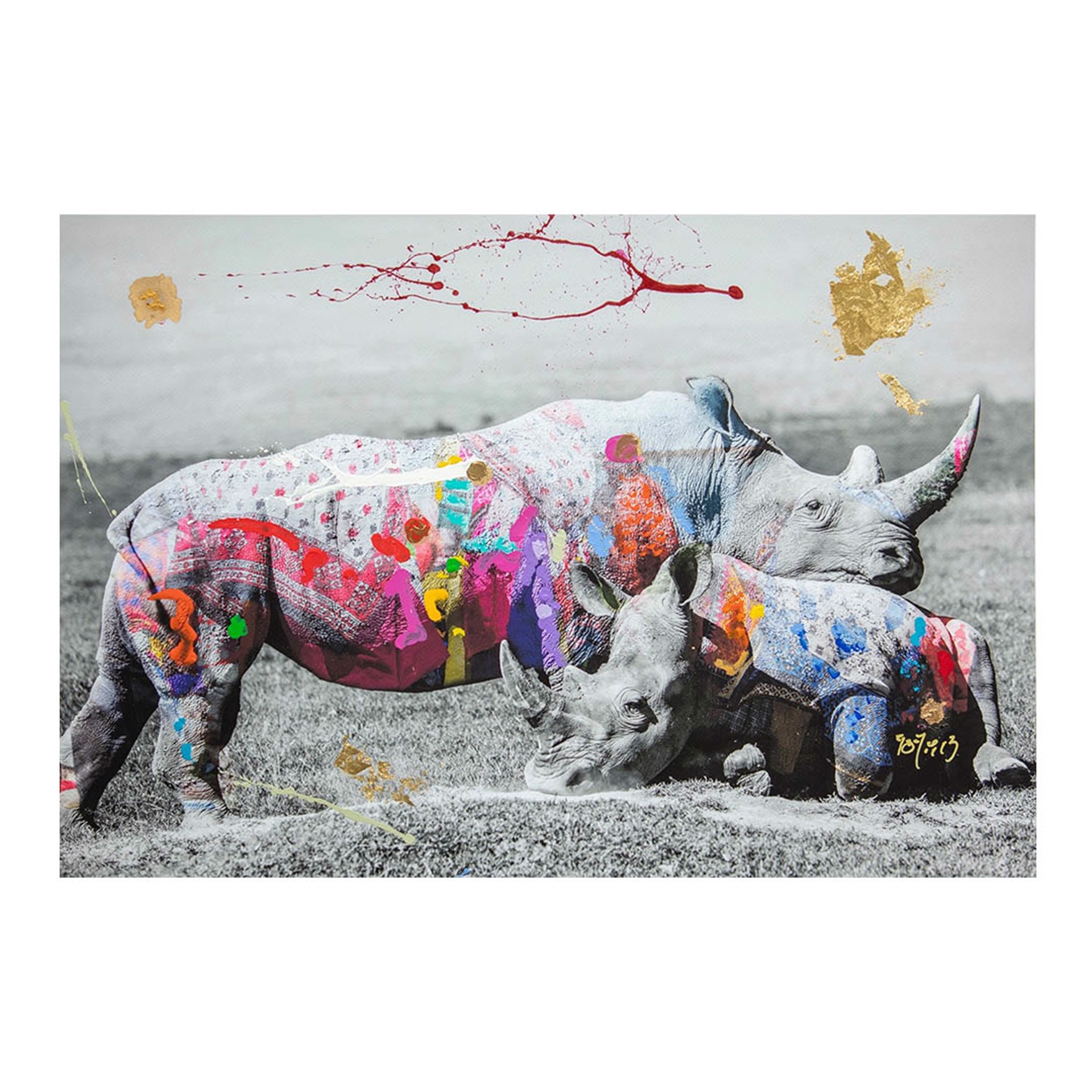 Rhino Love by Arno Elias